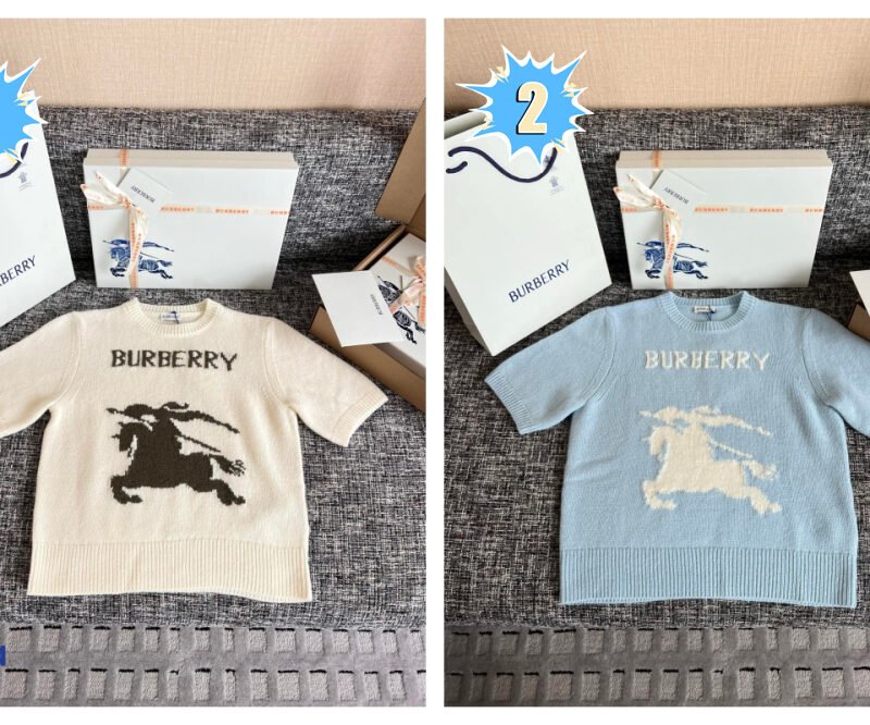 Burberry logo-equestrian Knight T-shirt W6042207