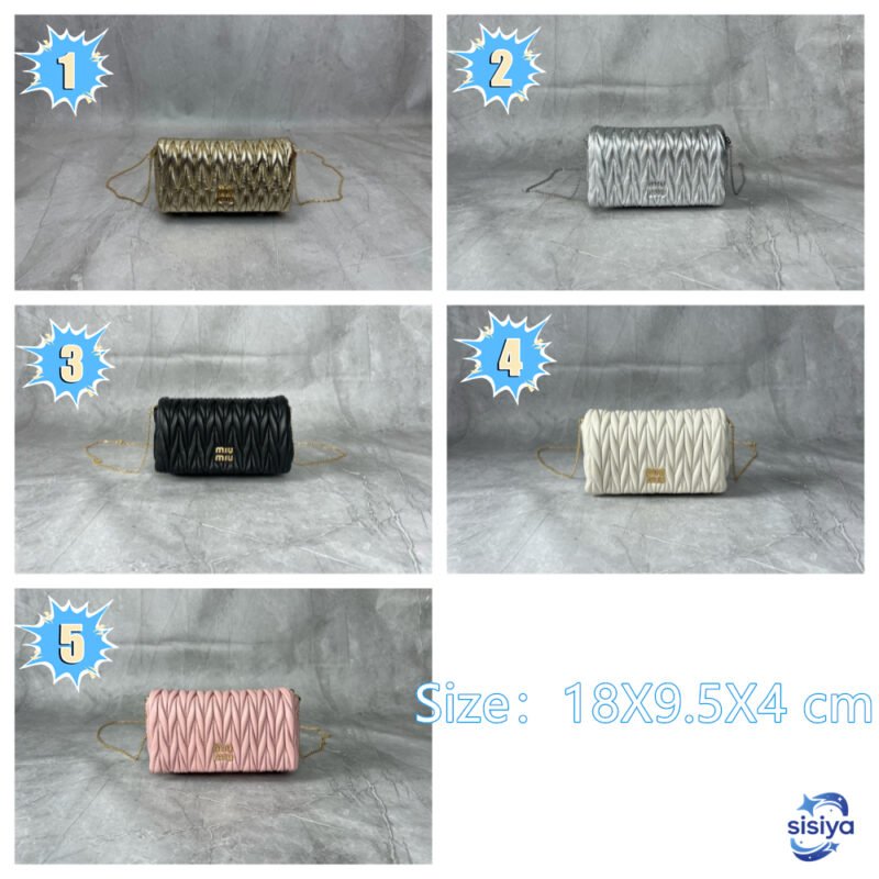 Miu Miu Matelassé Nappa Leather mini-bag B6052702