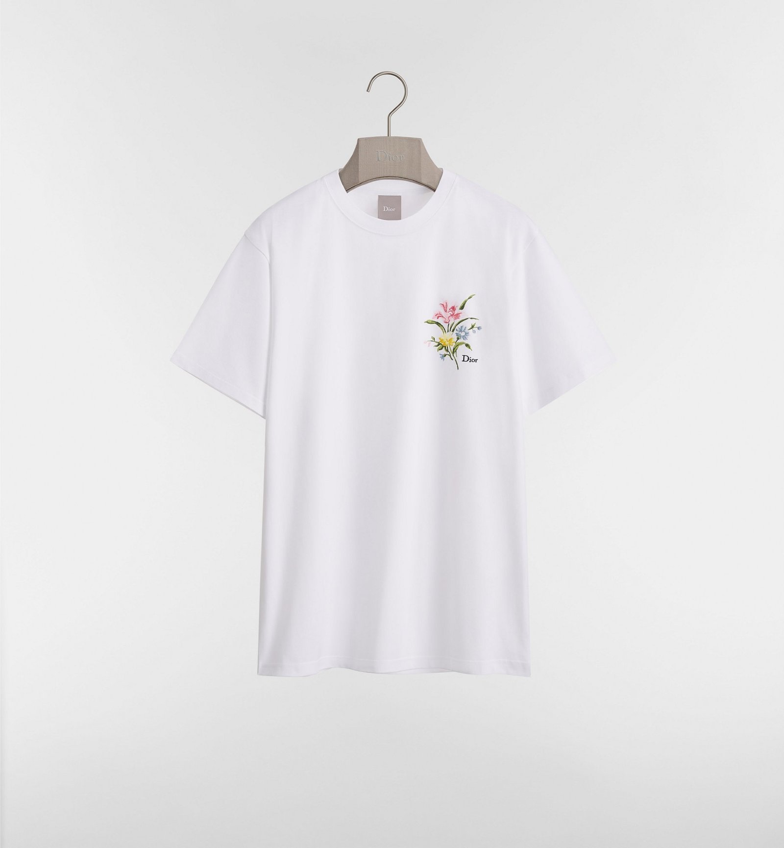 Dr's floral-patterned round-neck short-sleeved shirtM6051208 - Image 7