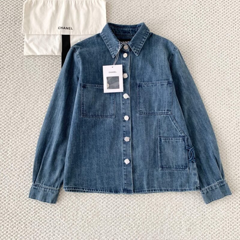 Chanel Blue Denim Jacket W6050401