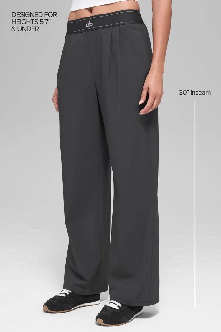 Alo Yoga Women Suit Up Trouser Regular High Waist W6050501 - Image 10