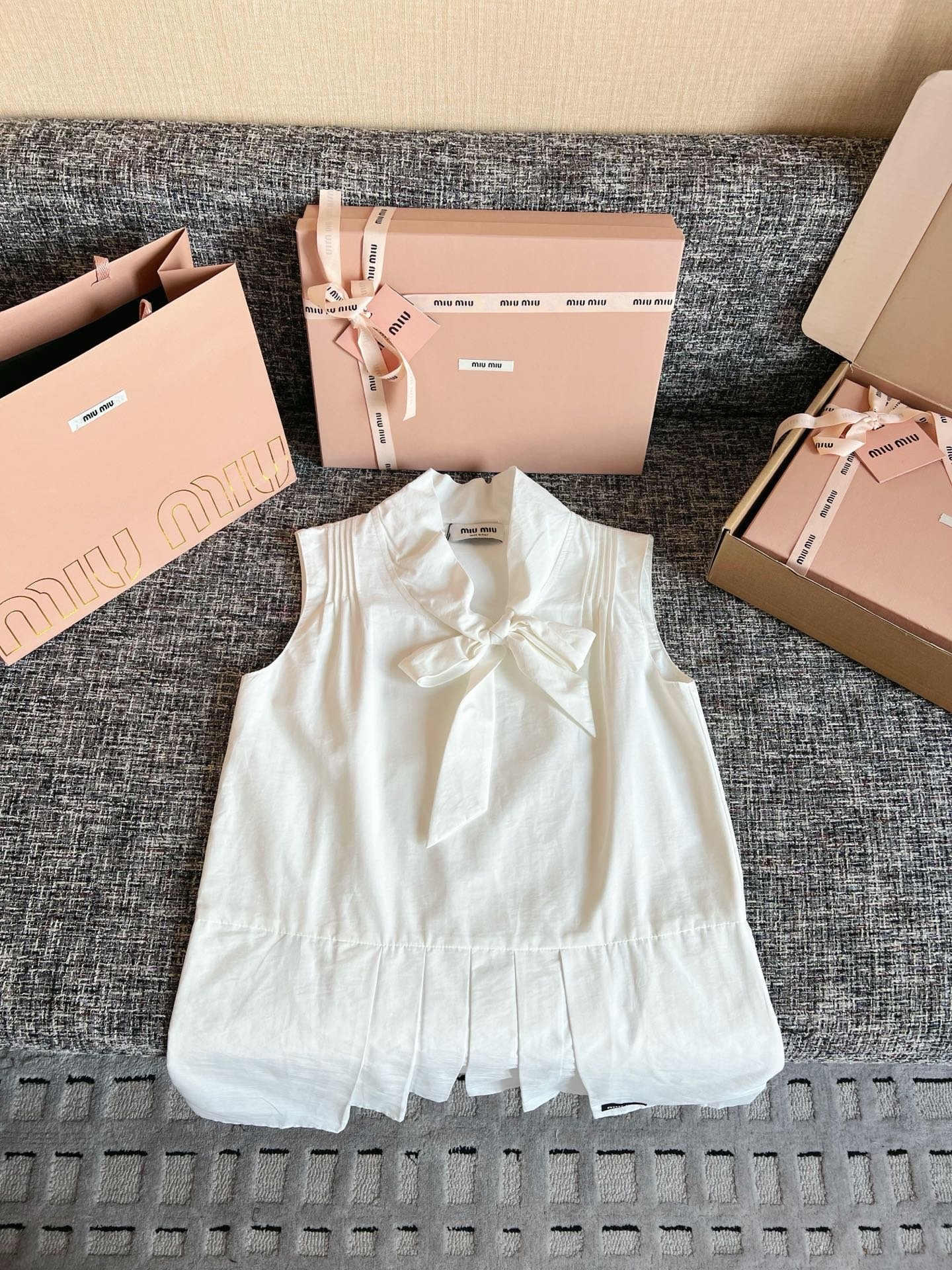 MiuMiu 2026 Spring/Summer New Style Dress W6050802