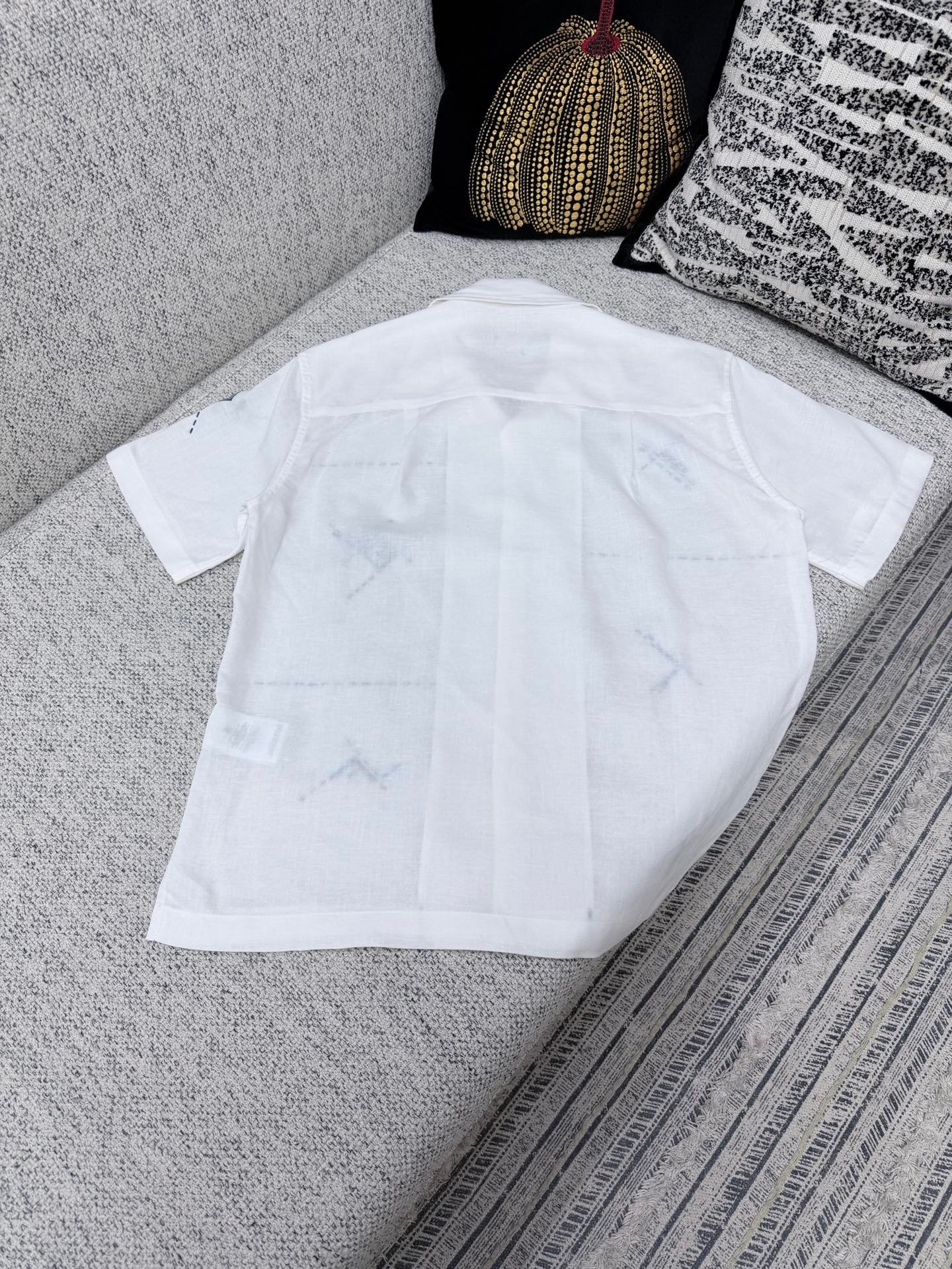 Fendi 2026 Spring/Summer collection - new bowling collar and short-sleeved shirts.M6051007 - Image 6