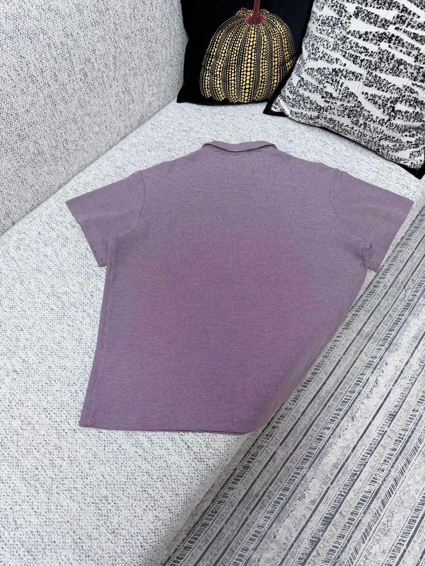 MIUMIU 26ss Spring/Summer Knit Polo Shirt T-Shirt Short SleeveM6051106 - Image 3