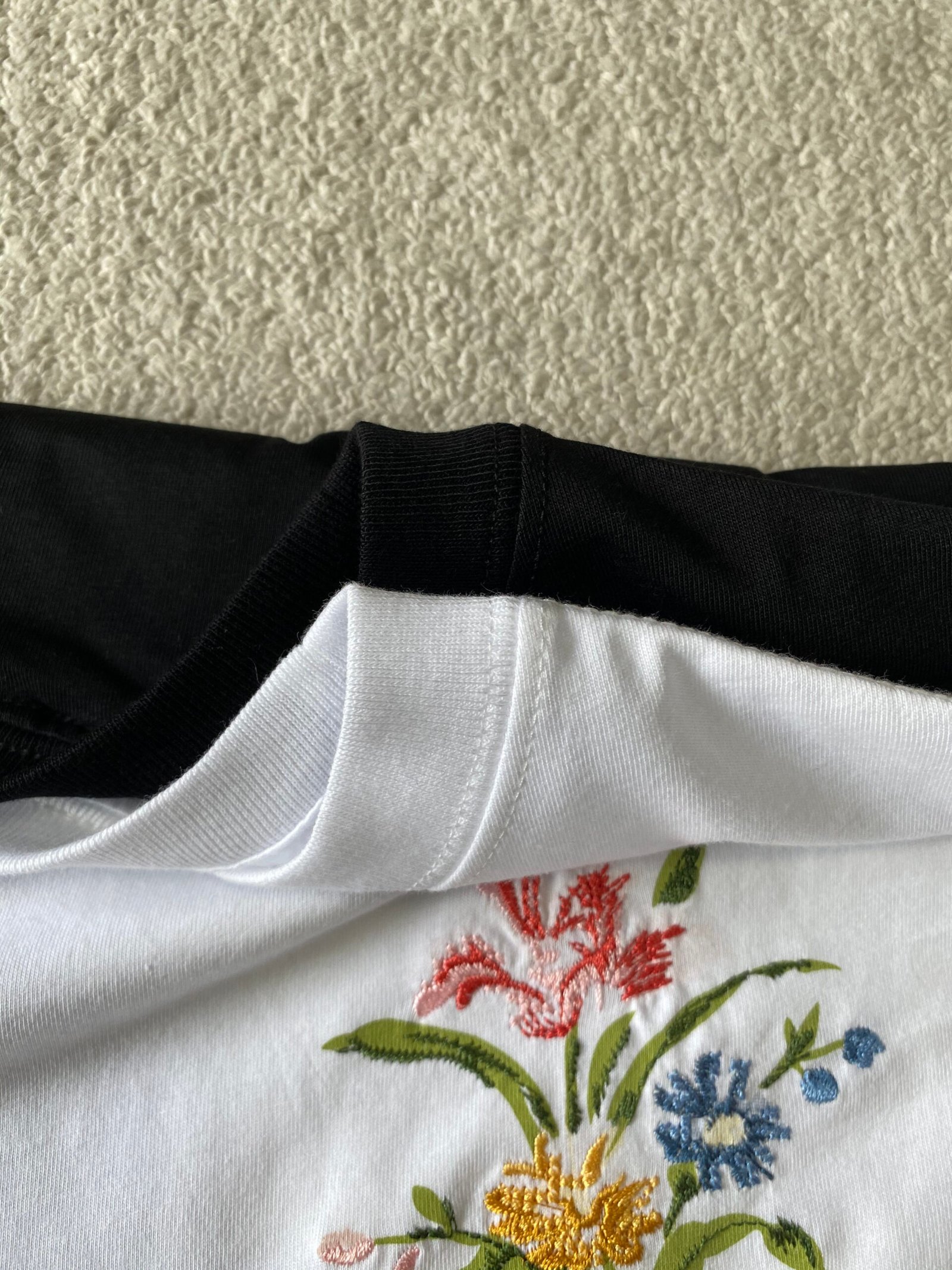Dr's floral-patterned round-neck short-sleeved shirtM6051208 - Image 8