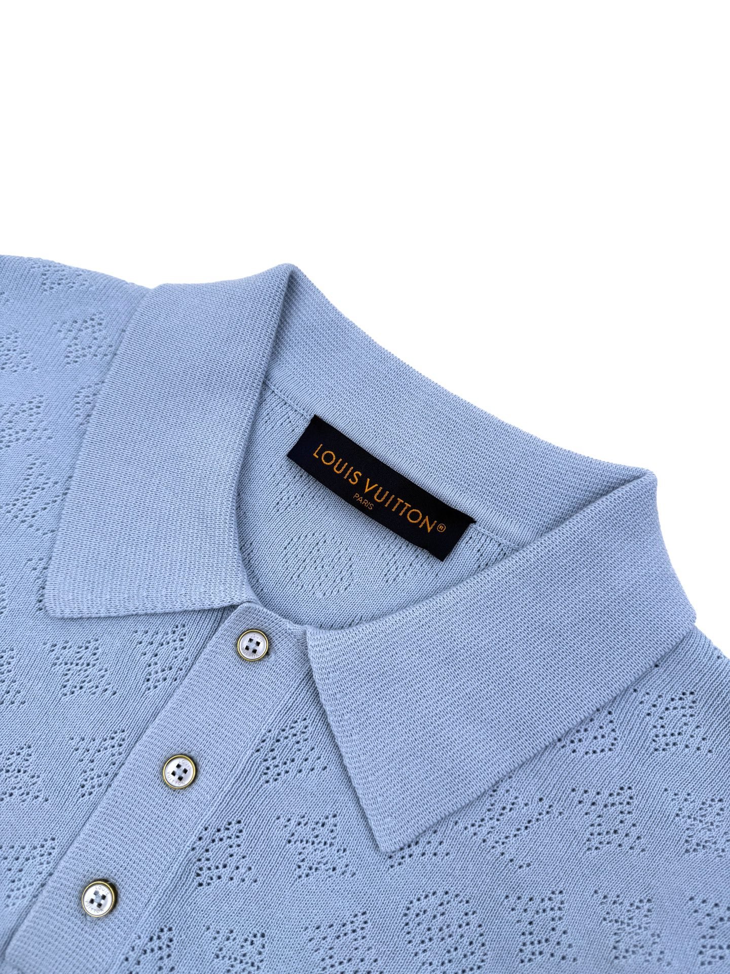 LOUIS VUITTON Mesh Net Polo ShirtM6051302 - Image 8