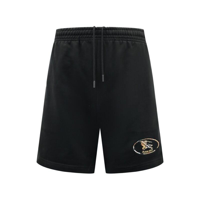 Burberry check-pattern knight emblem shorts M6051307