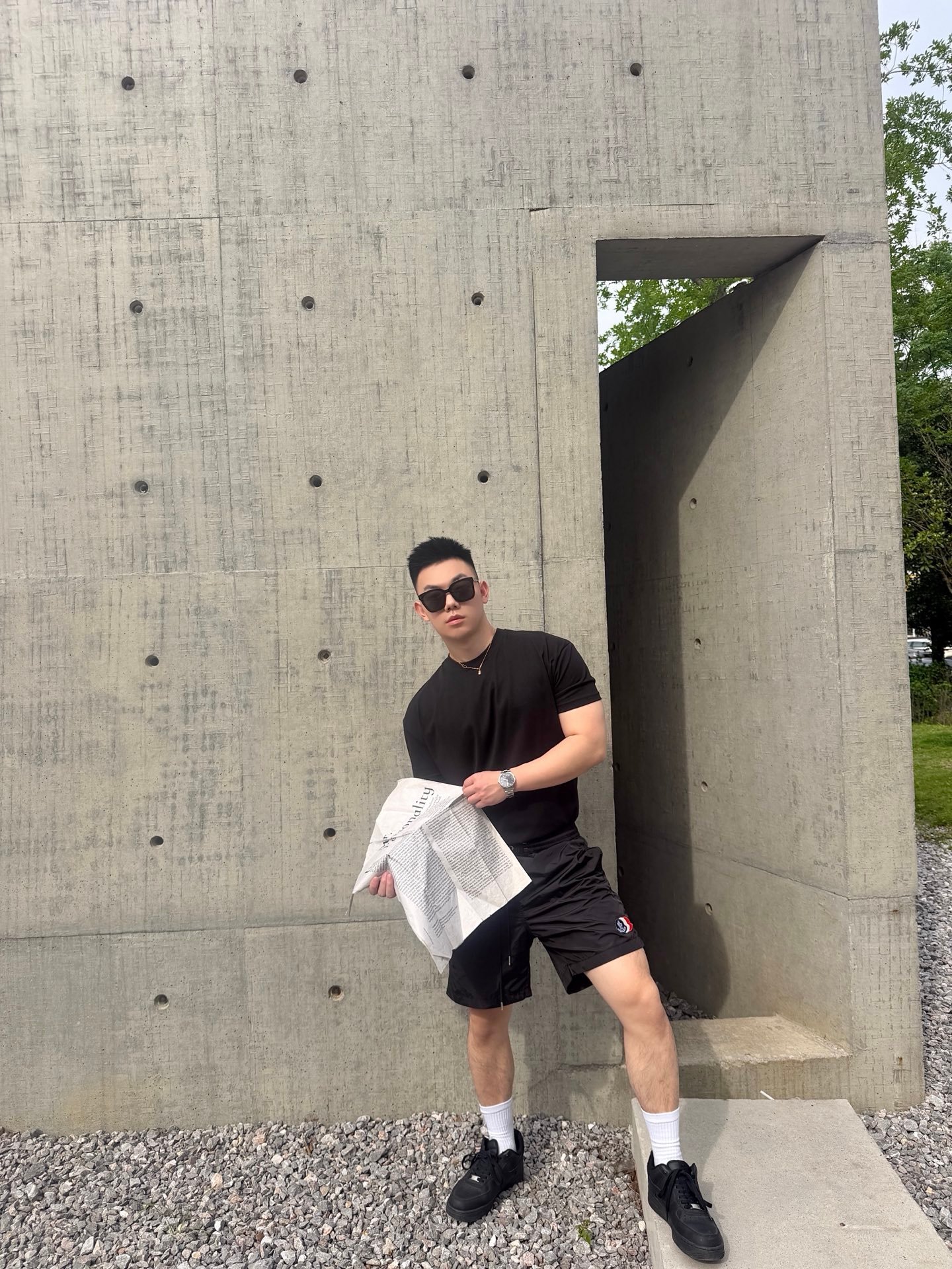 Canada Goose logo shorts M6051402 - Image 2