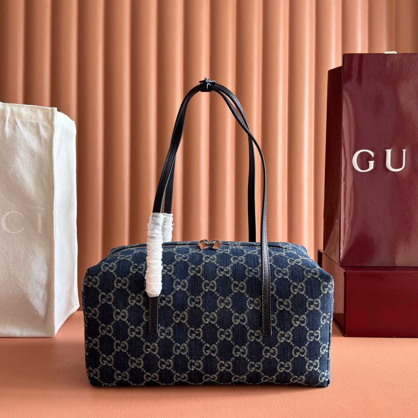 Gucci Melrose Medium Boston Bag B6051304 - Image 9