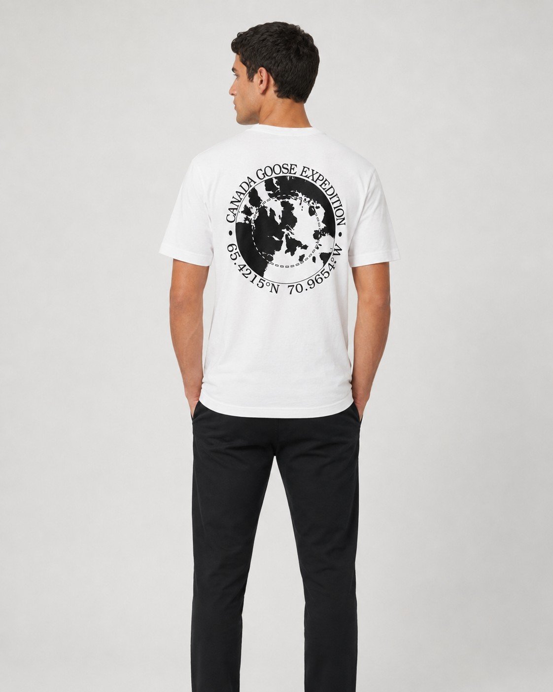 Printed pattern short-sleeved T-shirt M6051802 - Image 4