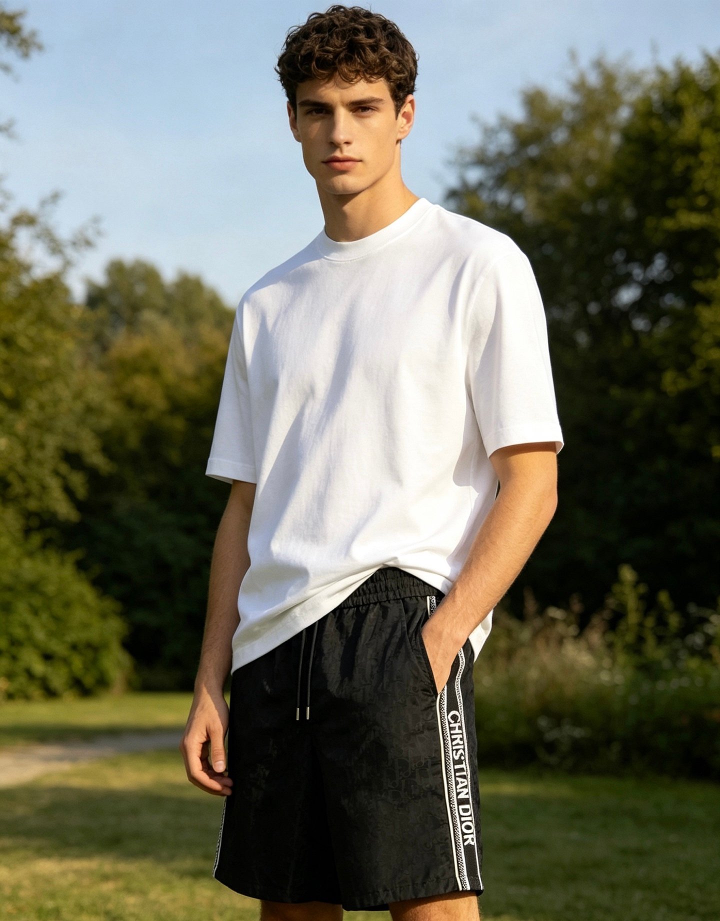 Dior woven jacquard shorts M6052202 - Image 3