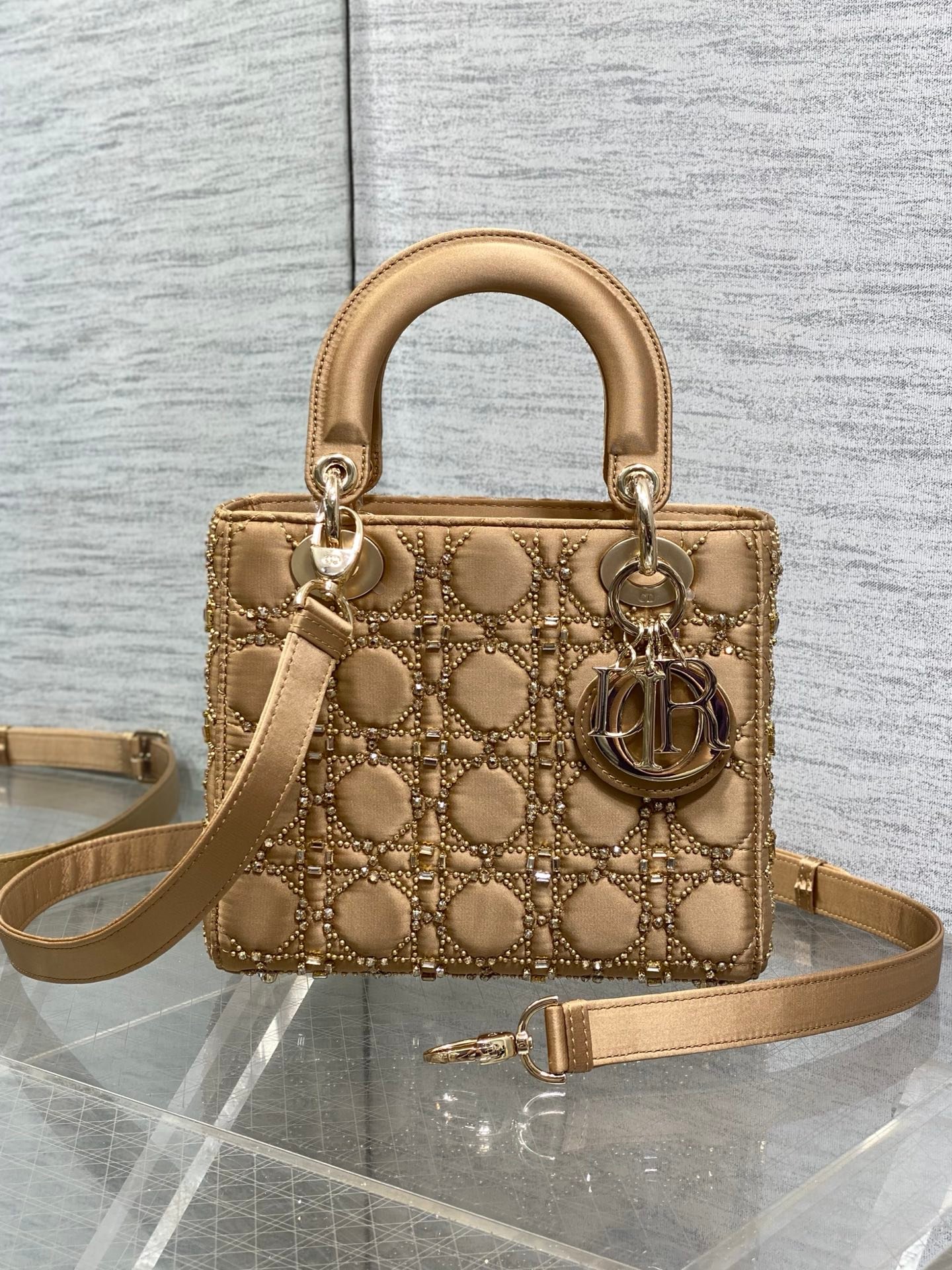 Christian Dior Crystal Weaving Mini Bag B6051501