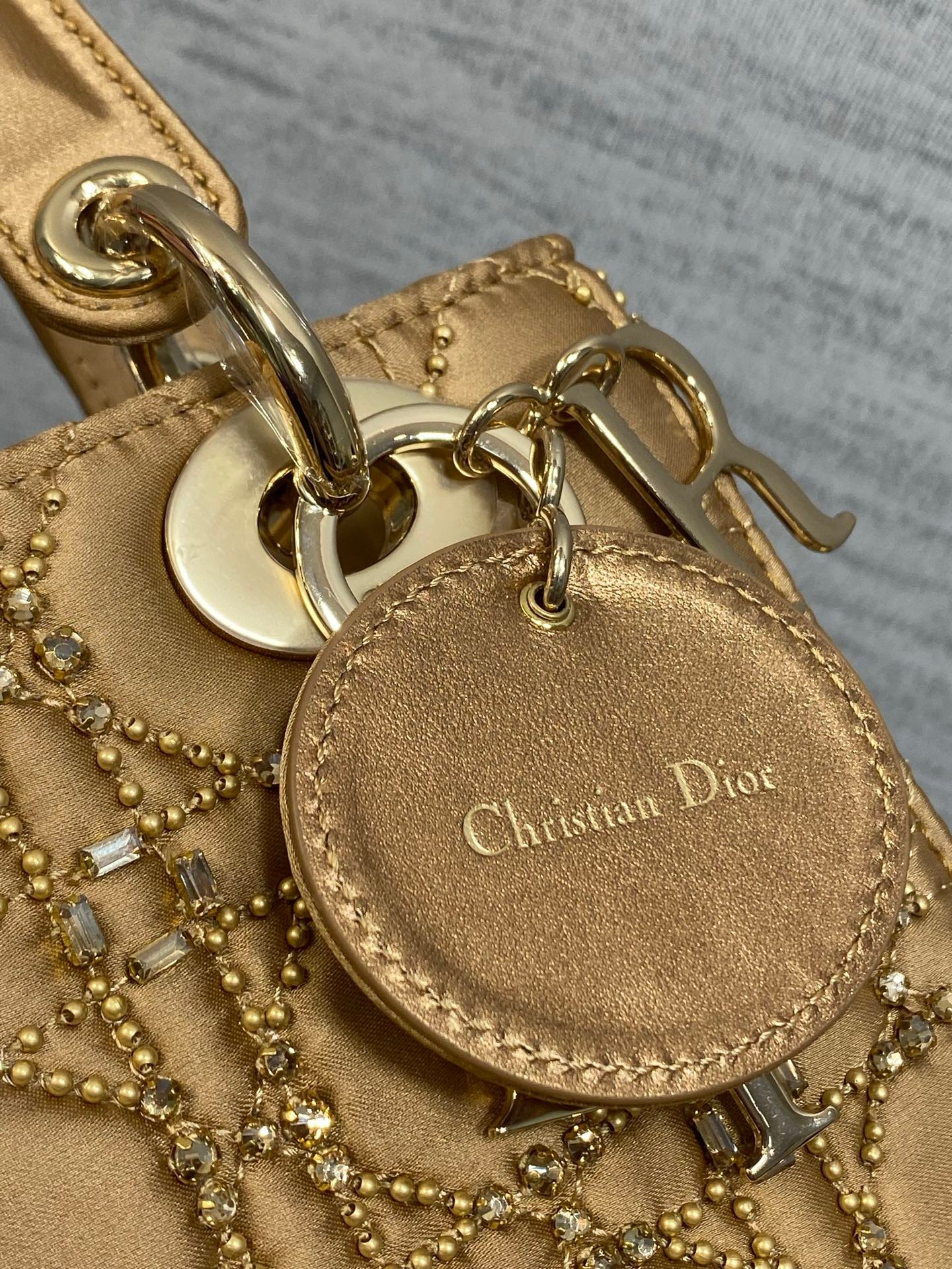 Christian Dior Crystal Weaving Mini Bag B6051501 - Image 8