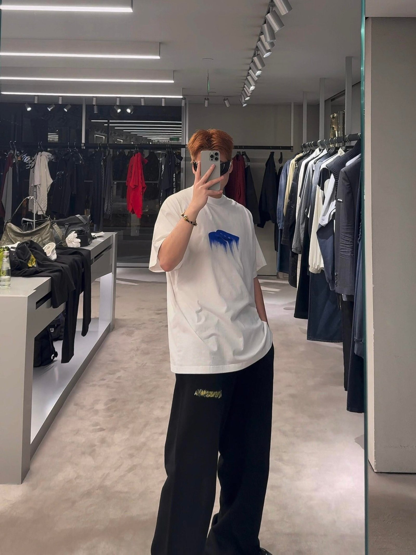 Balenciaga tape graffiti pants M6051505 - Image 5