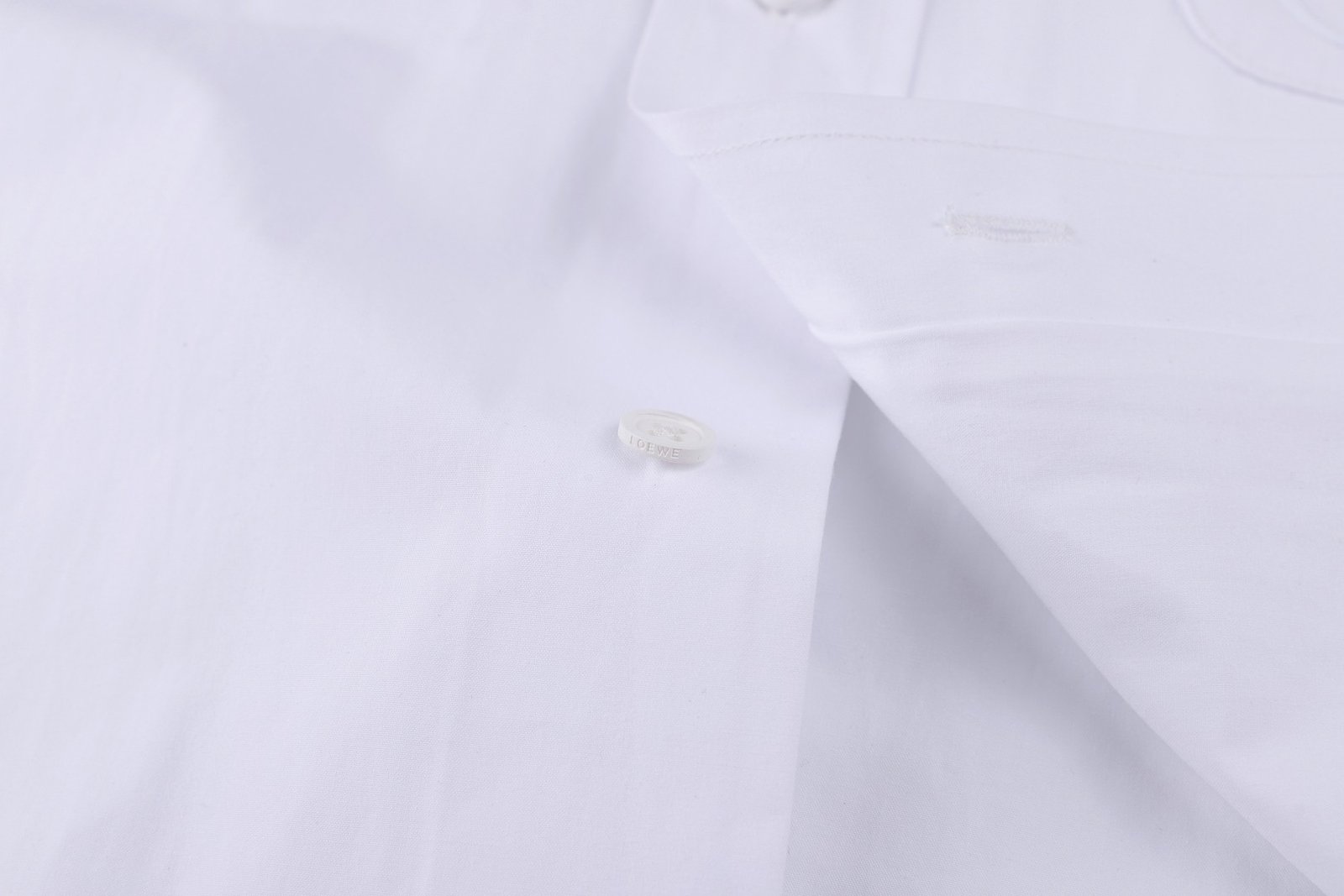 LOEWE 26SS Cotton Embroidered LOGO Logo Long-Sleeved Shirt M6051902 - Image 16