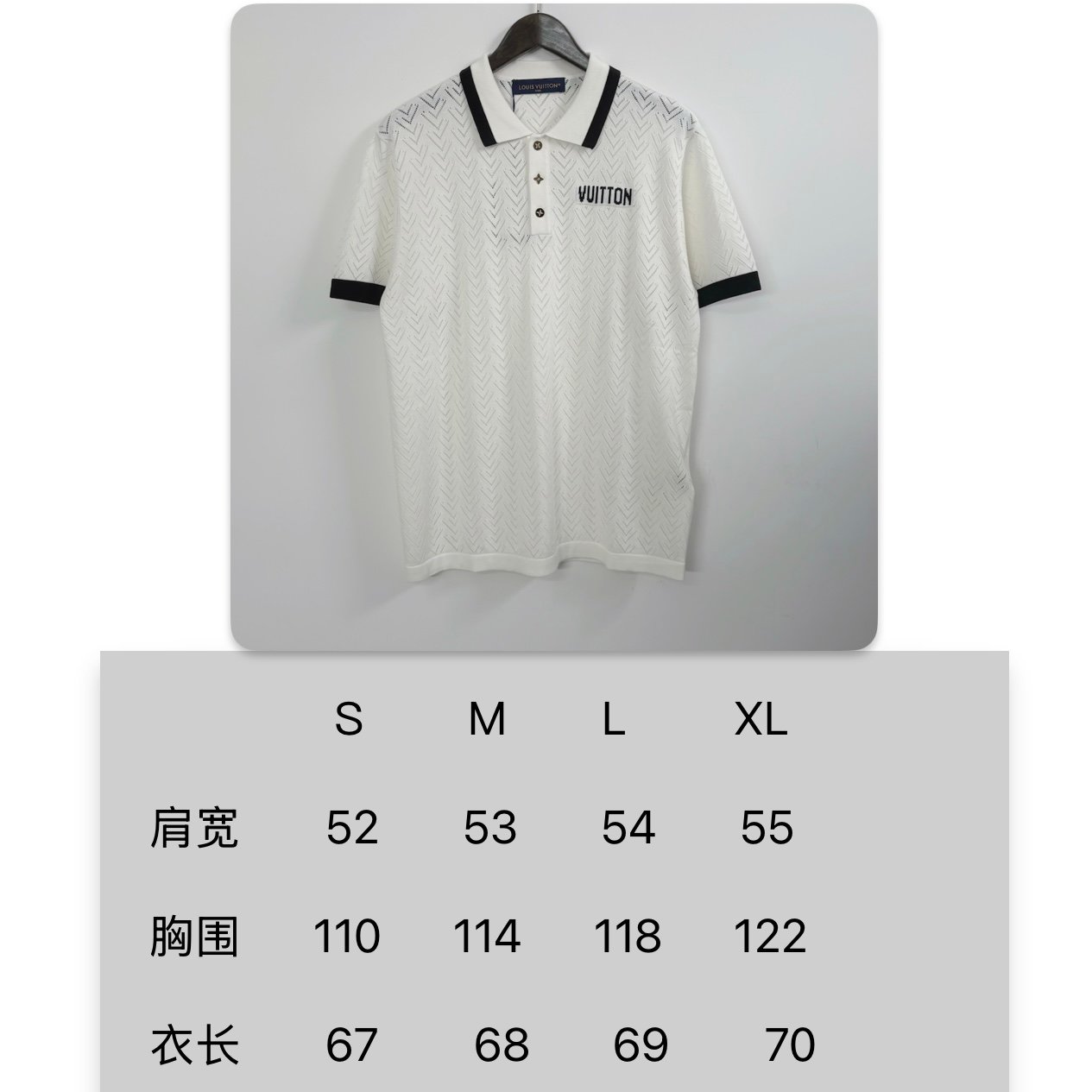 Polo white short-sleeved shirt M6052006 - Image 10