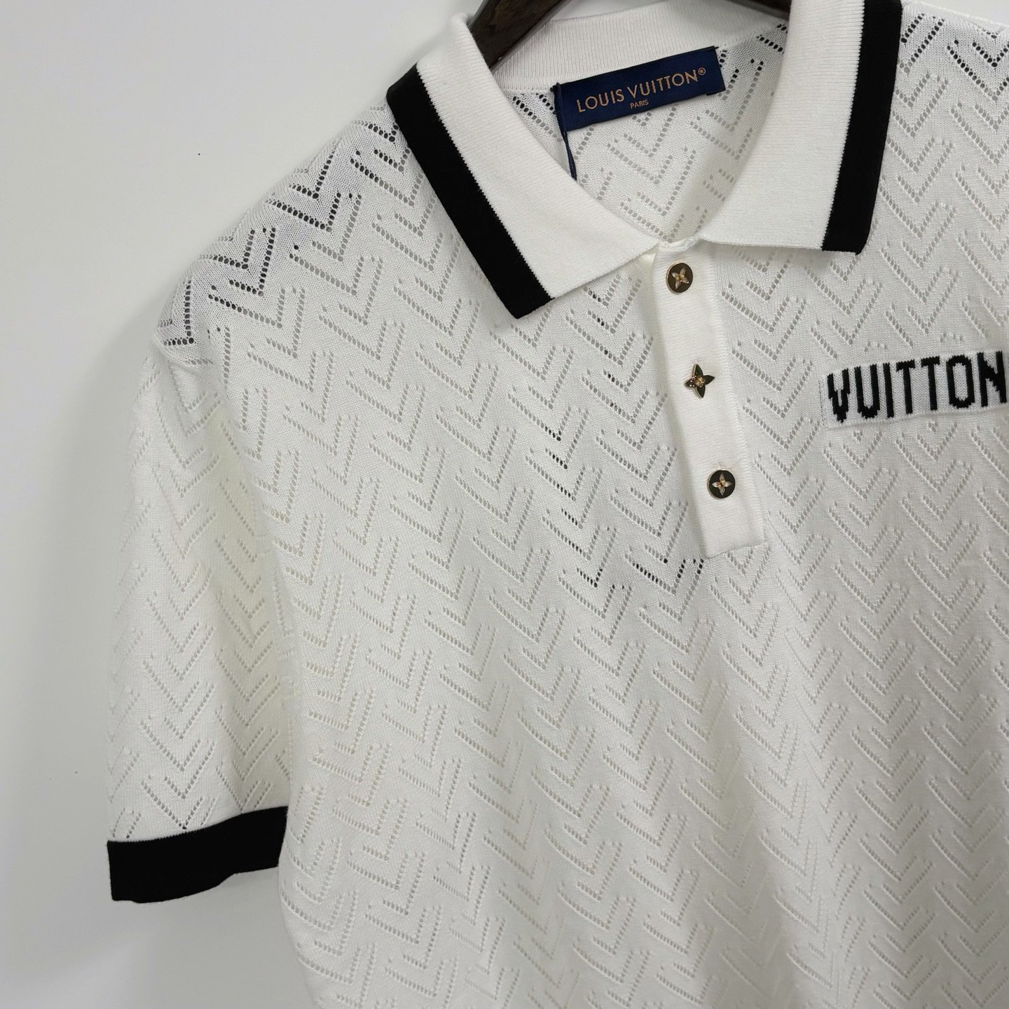 Polo white short-sleeved shirt M6052006 - Image 5