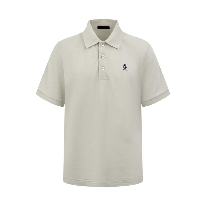 Prada logo embroidered Polo shirt M6052108