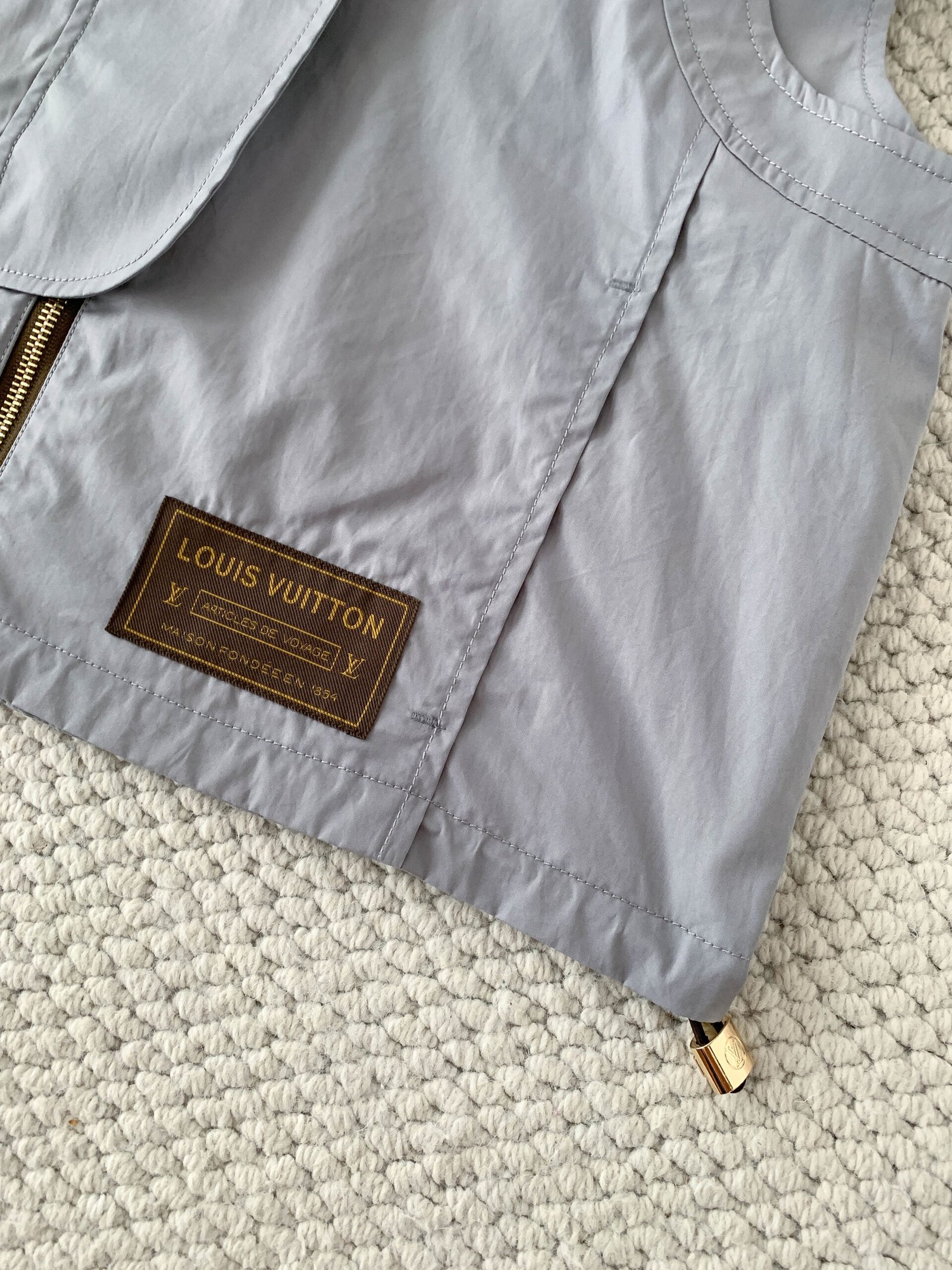 Louis Vuitton Washed Denim Utility Gilet W6051901 - Image 5