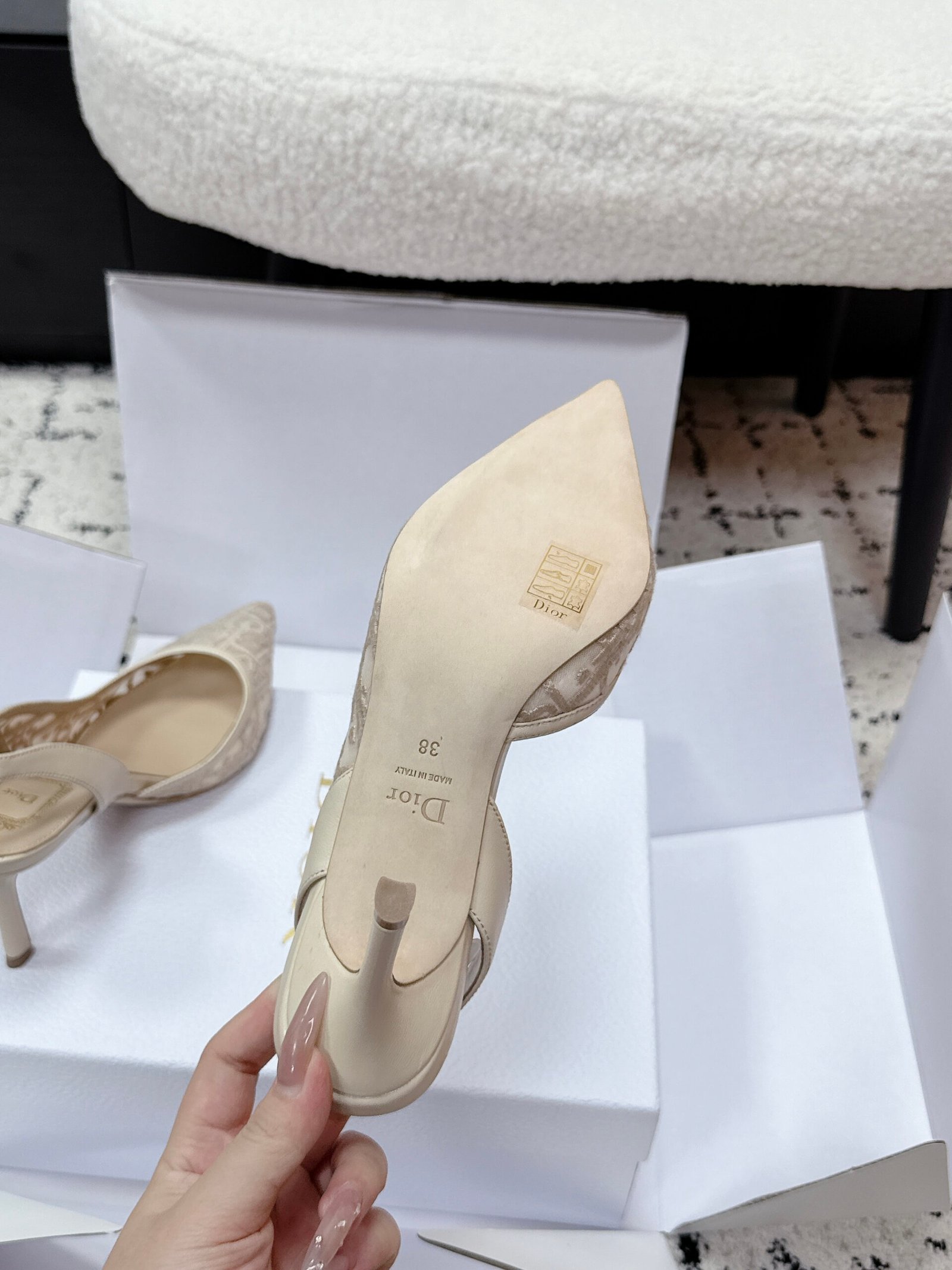 Dior Adiorable Slingback Pump B6052003 - Image 7