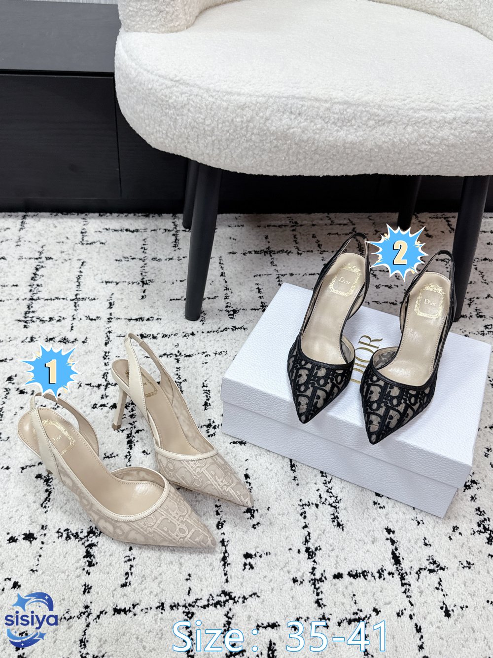Dior Adiorable Slingback Pump B6052003