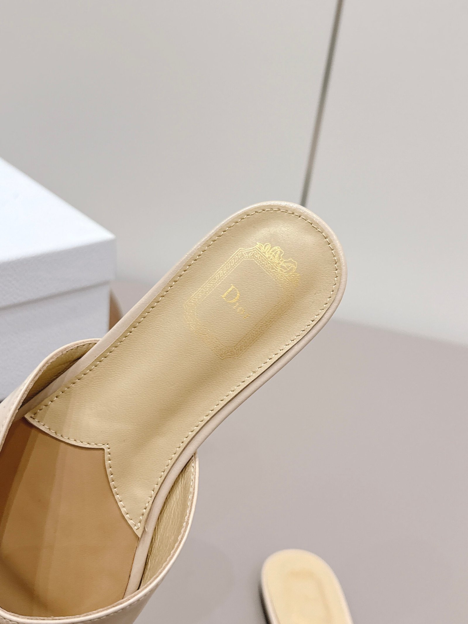 Dior bow flat sandals B6052102 - Image 6