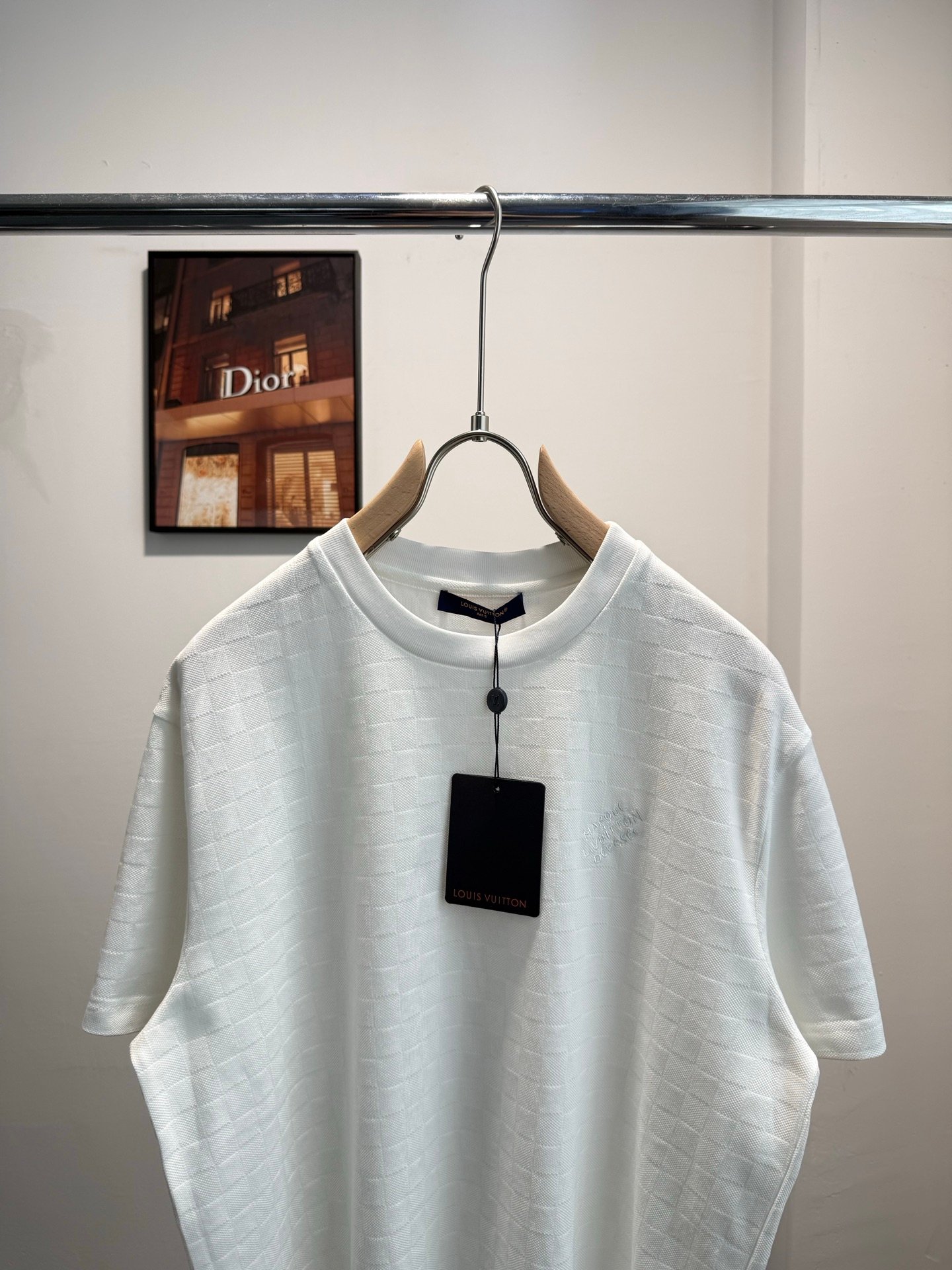 LV Checkered Short Sleeve Shirt M6052304 - Image 4
