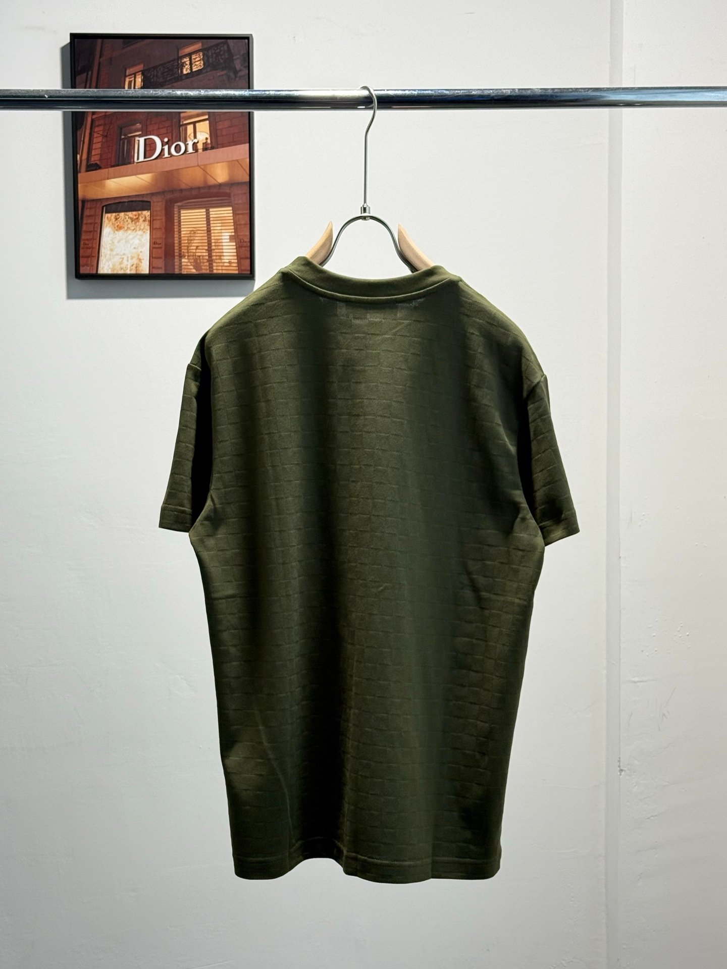 LV Checkered Short Sleeve Shirt M6052304 - Image 5