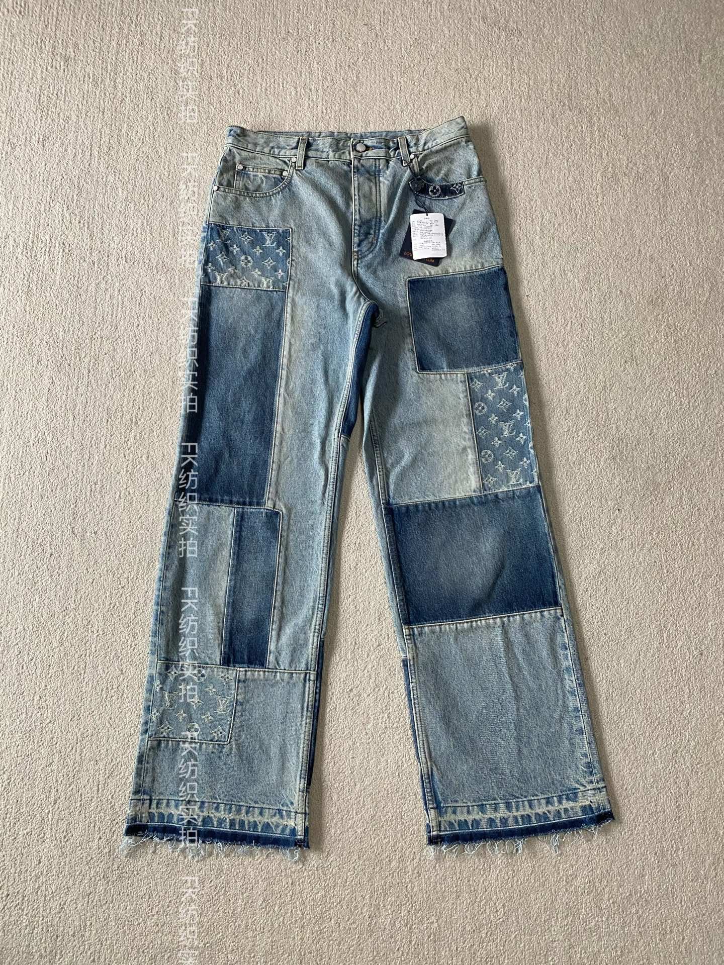 LU Patched Board Denim PantsM6052306