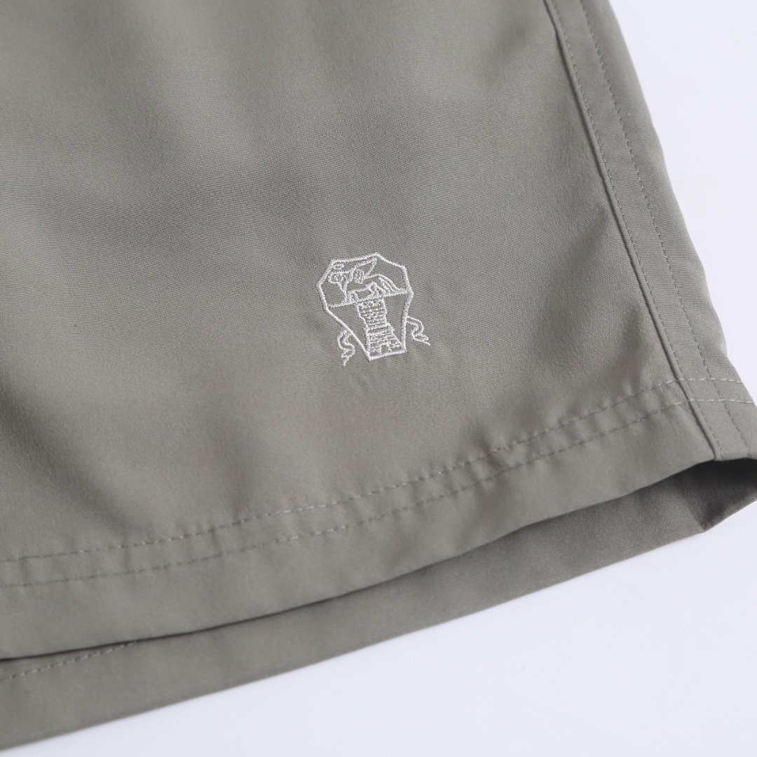 BC Embroidered Solid Color Beach Pants M6052506 - Image 10