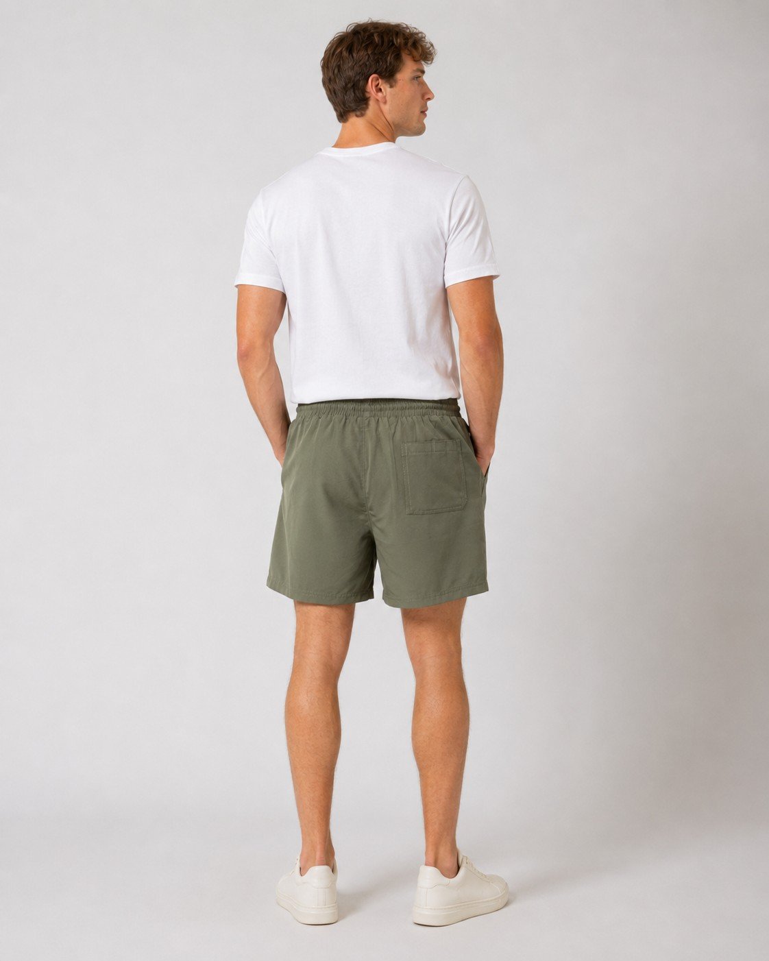 BC Embroidered Solid Color Beach Pants M6052506 - Image 3