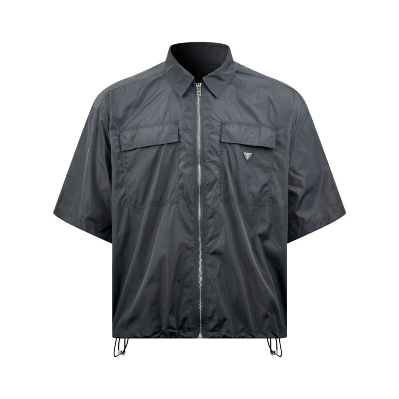 Prada Triangle Logo Pocket Shirt M6052601