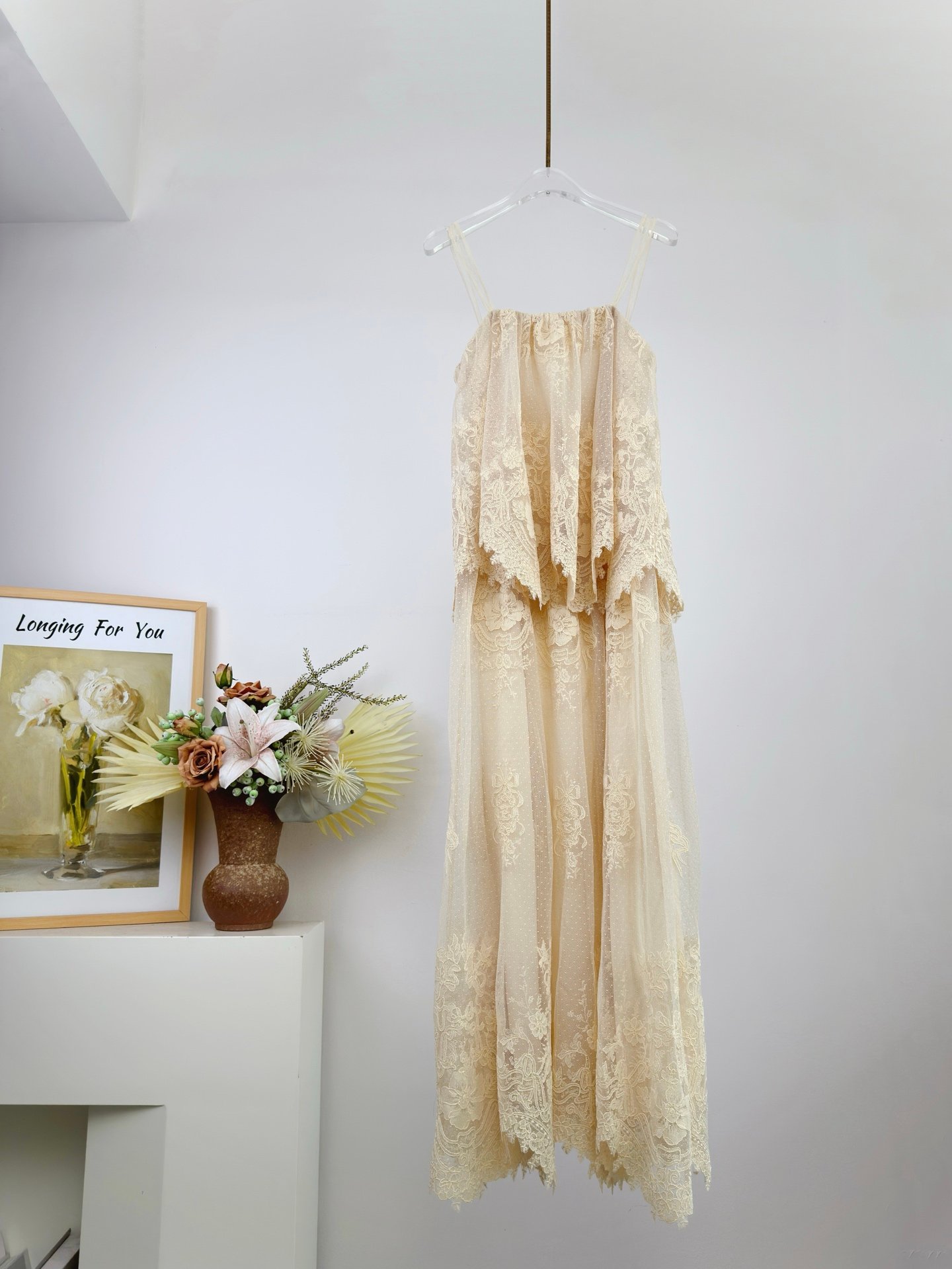 ZIMMERMANN Tiered lace midi dress W6052703 - Image 2