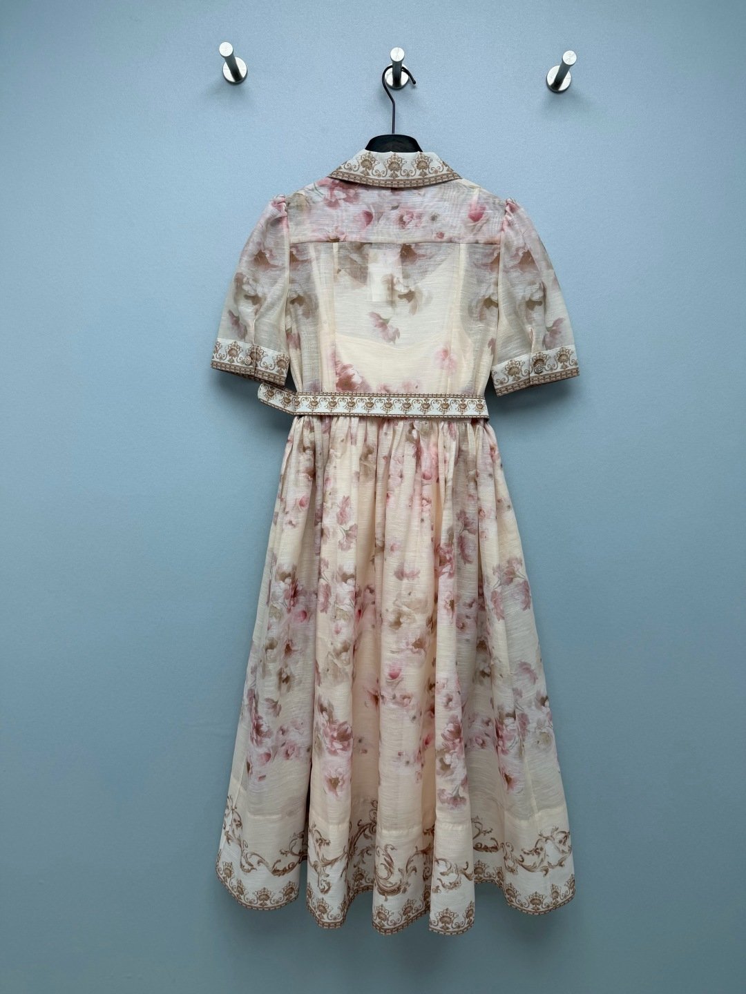 Zimmermann Hypnotic Buttoned Mid-Length Dress W6052801 - Image 9