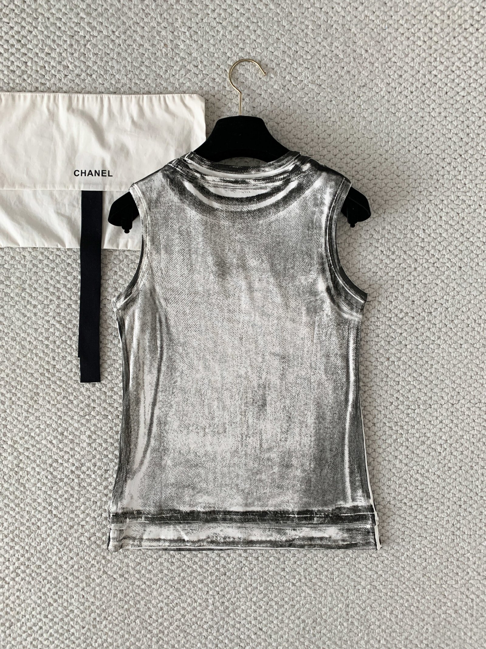 Acne Studios - Layered logo tank top W6052802 - Image 5