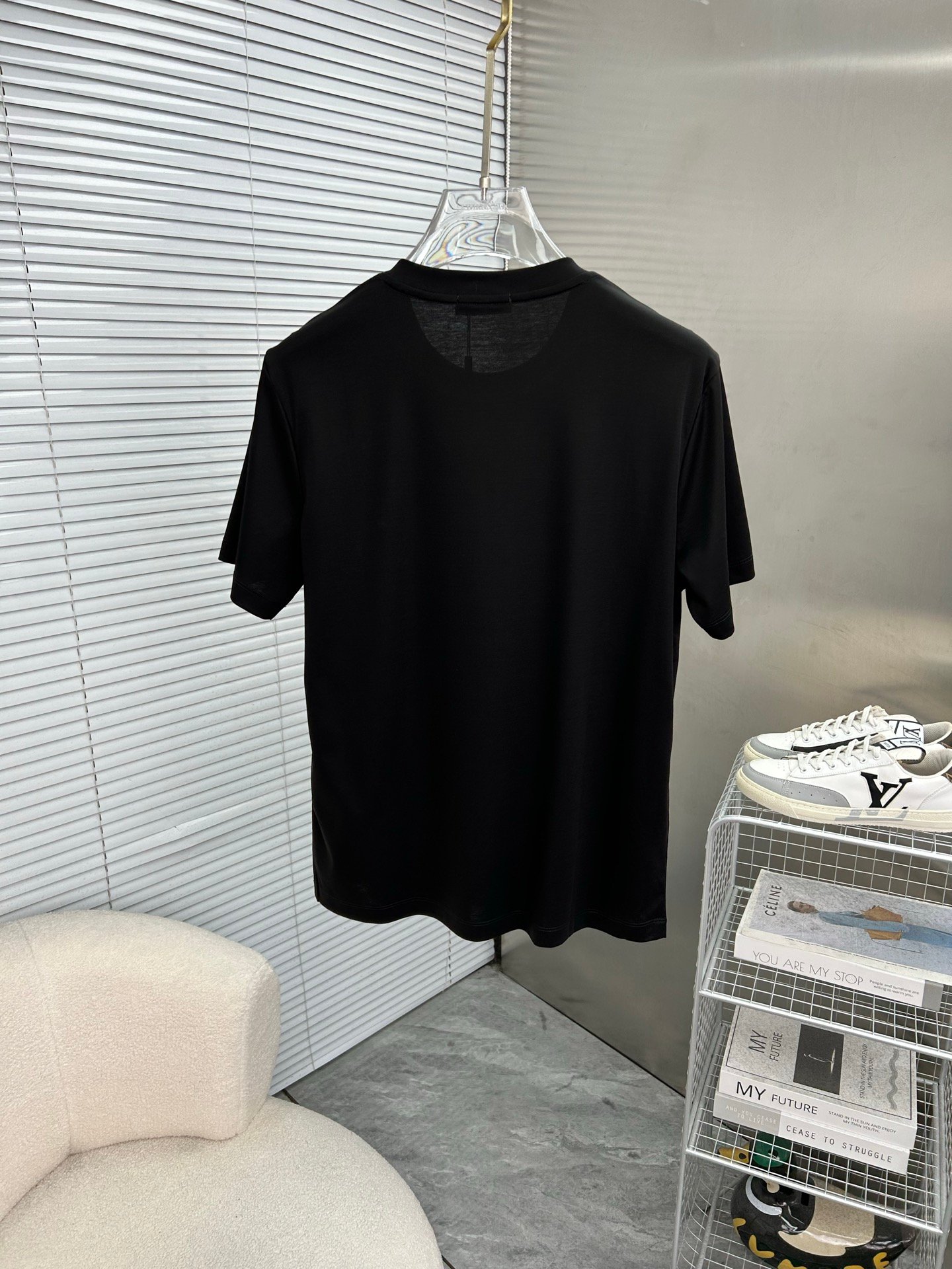 PRADA 2026 Spring/Summer Latest Short Sleeve Round Neck Shirt M6052803 - Image 4