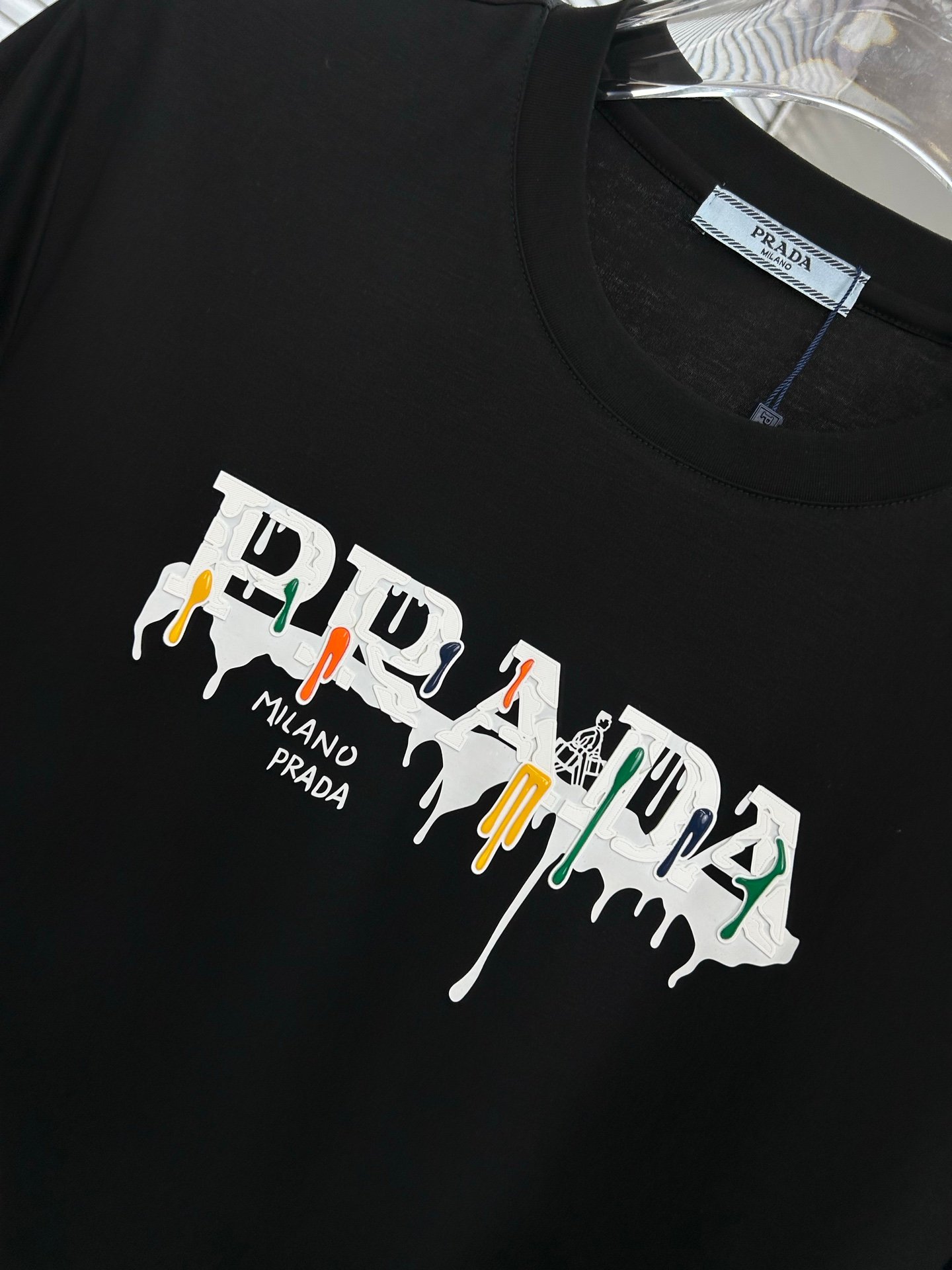 PRADA 2026 Spring/Summer Latest Short Sleeve Round Neck Shirt M6052803 - Image 6