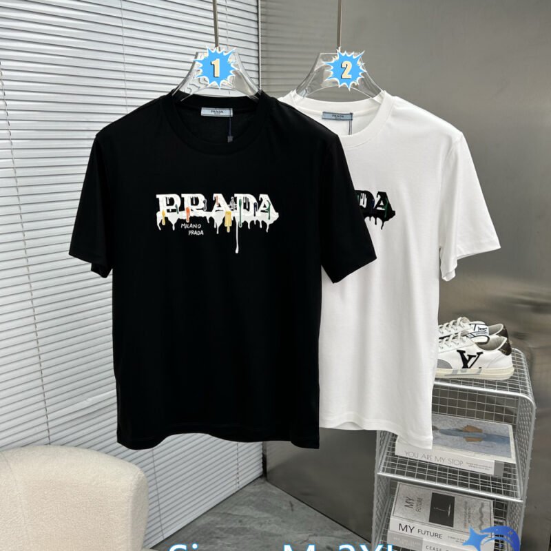 PRADA 2026 Spring/Summer Latest Short Sleeve Round Neck Shirt M6052803
