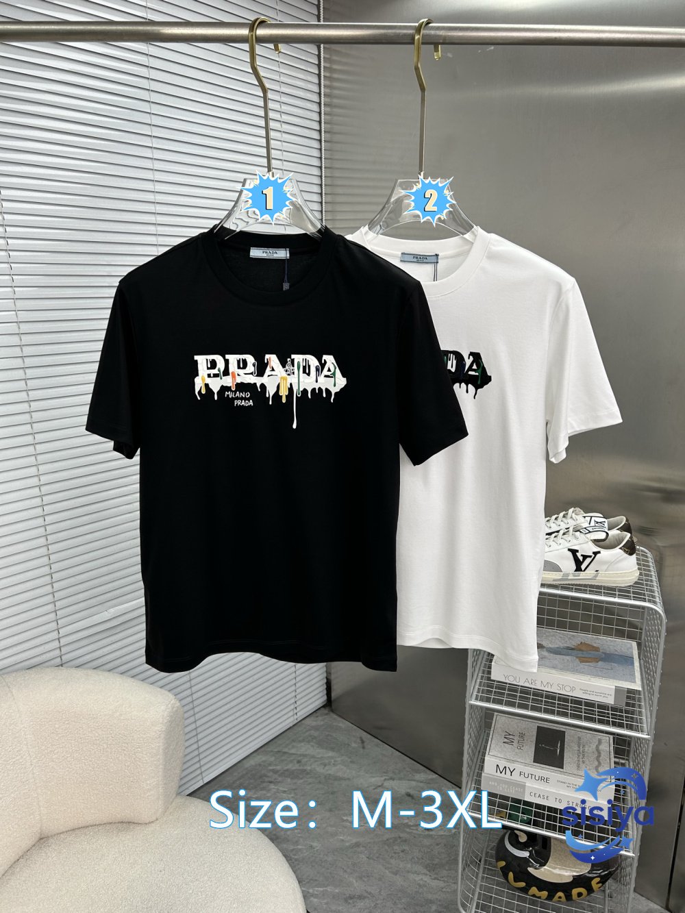 PRADA 2026 Spring/Summer Latest Short Sleeve Round Neck Shirt M6052803