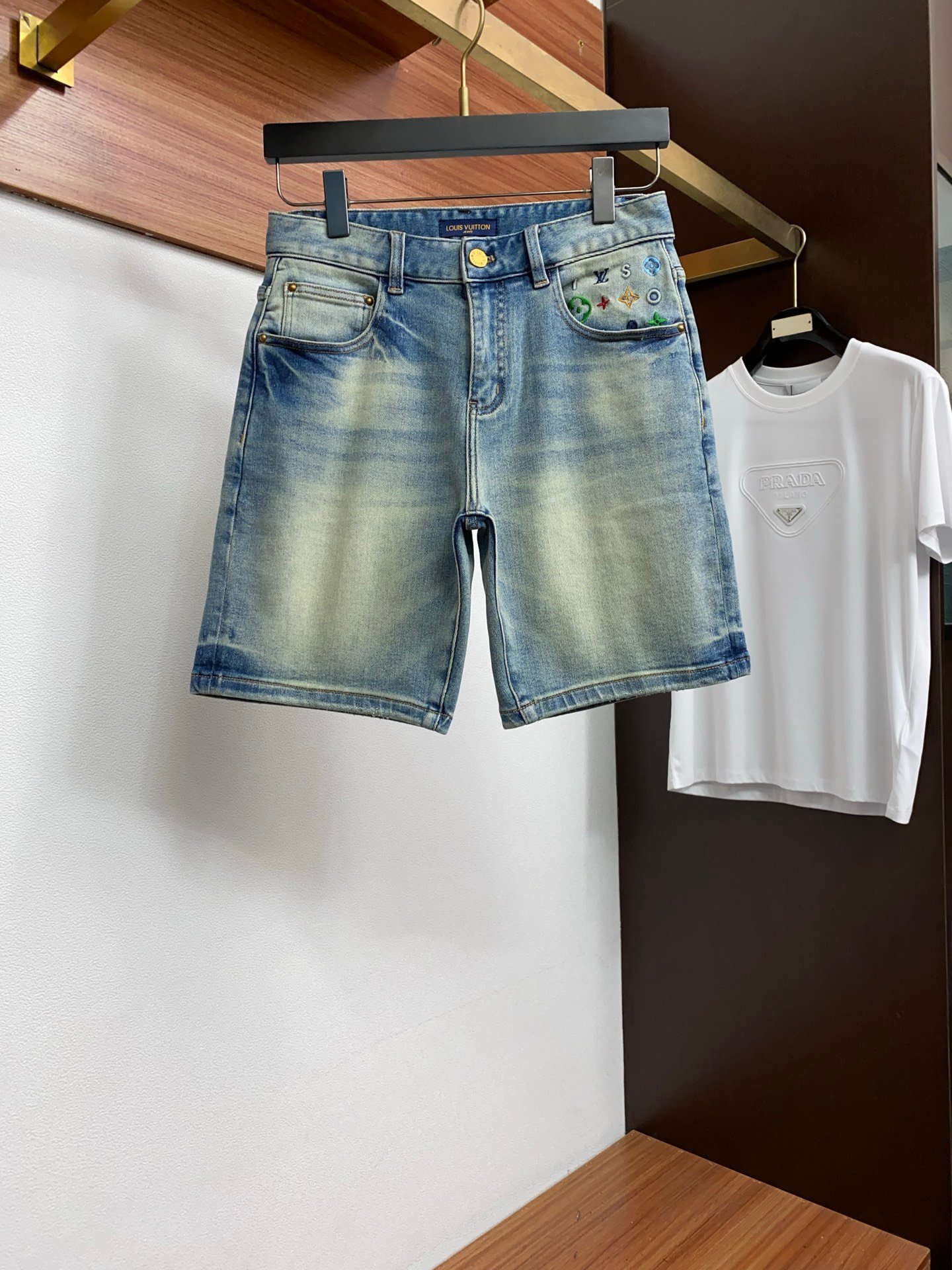Louis Vuitton's latest spring 2026 denim shorts M6052805
