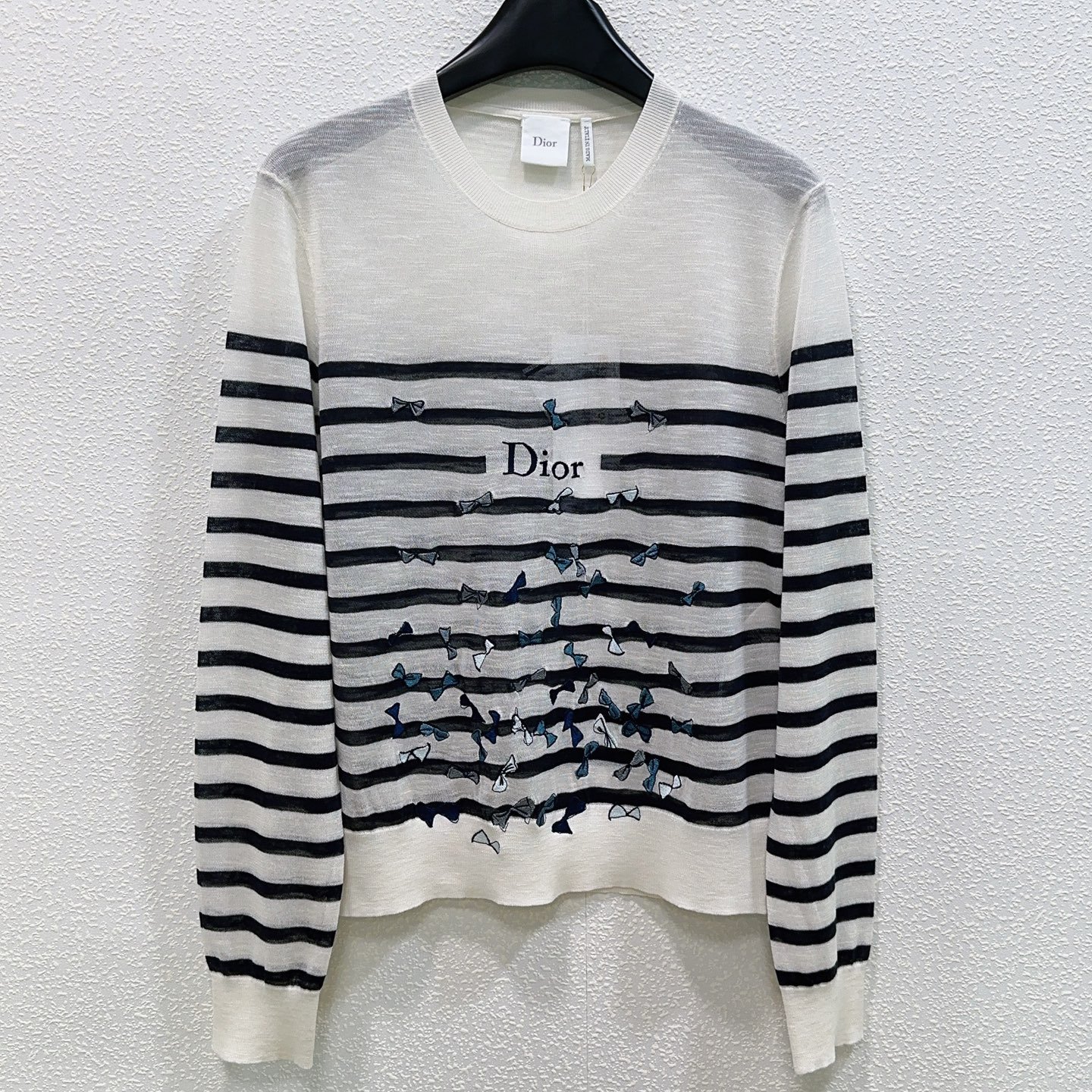 Dio Dioriviera Dior Marinière Sweater White W6052903