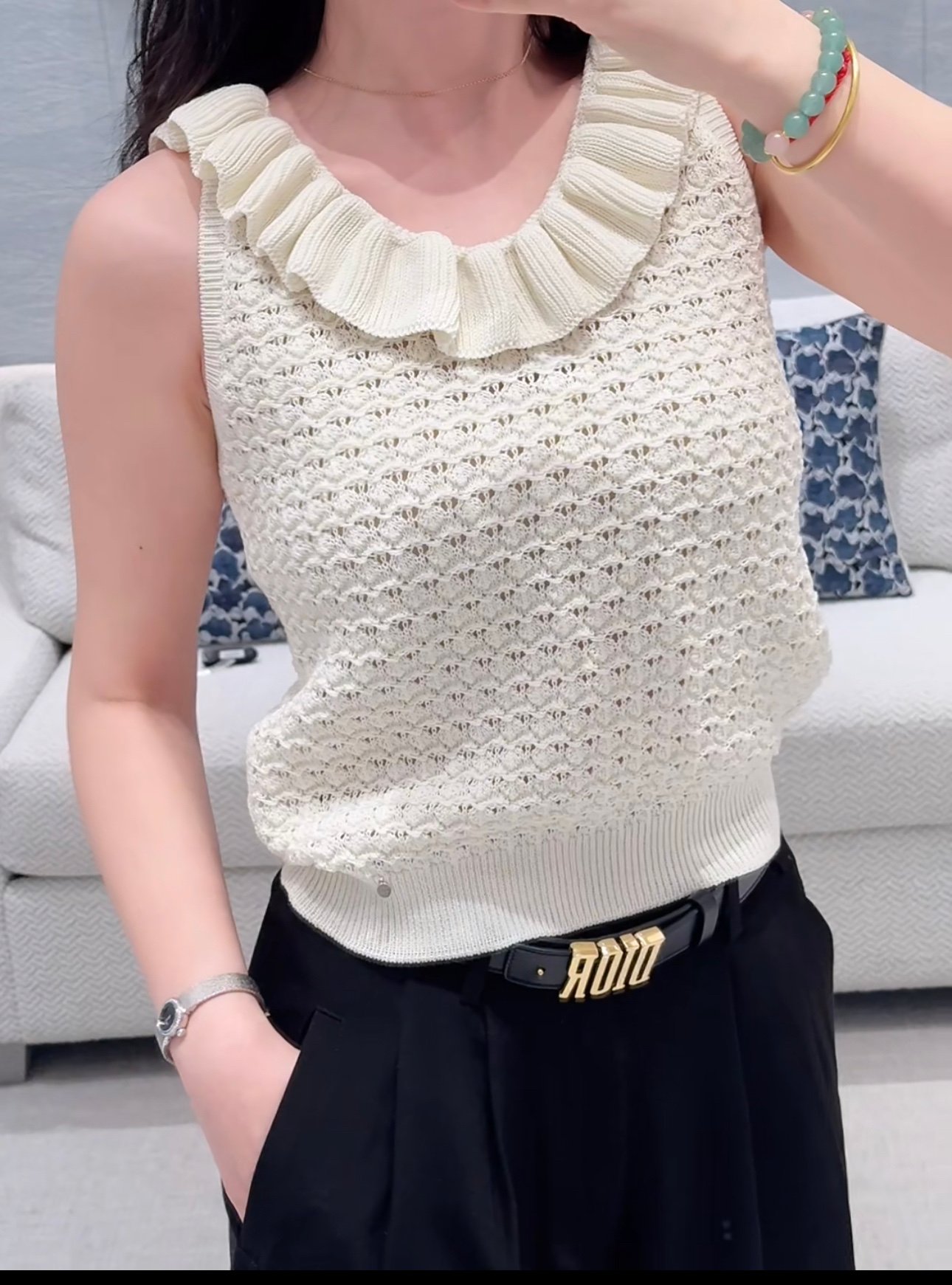 Dior Dioriviera Fitted Sweater W6052902 - Image 6