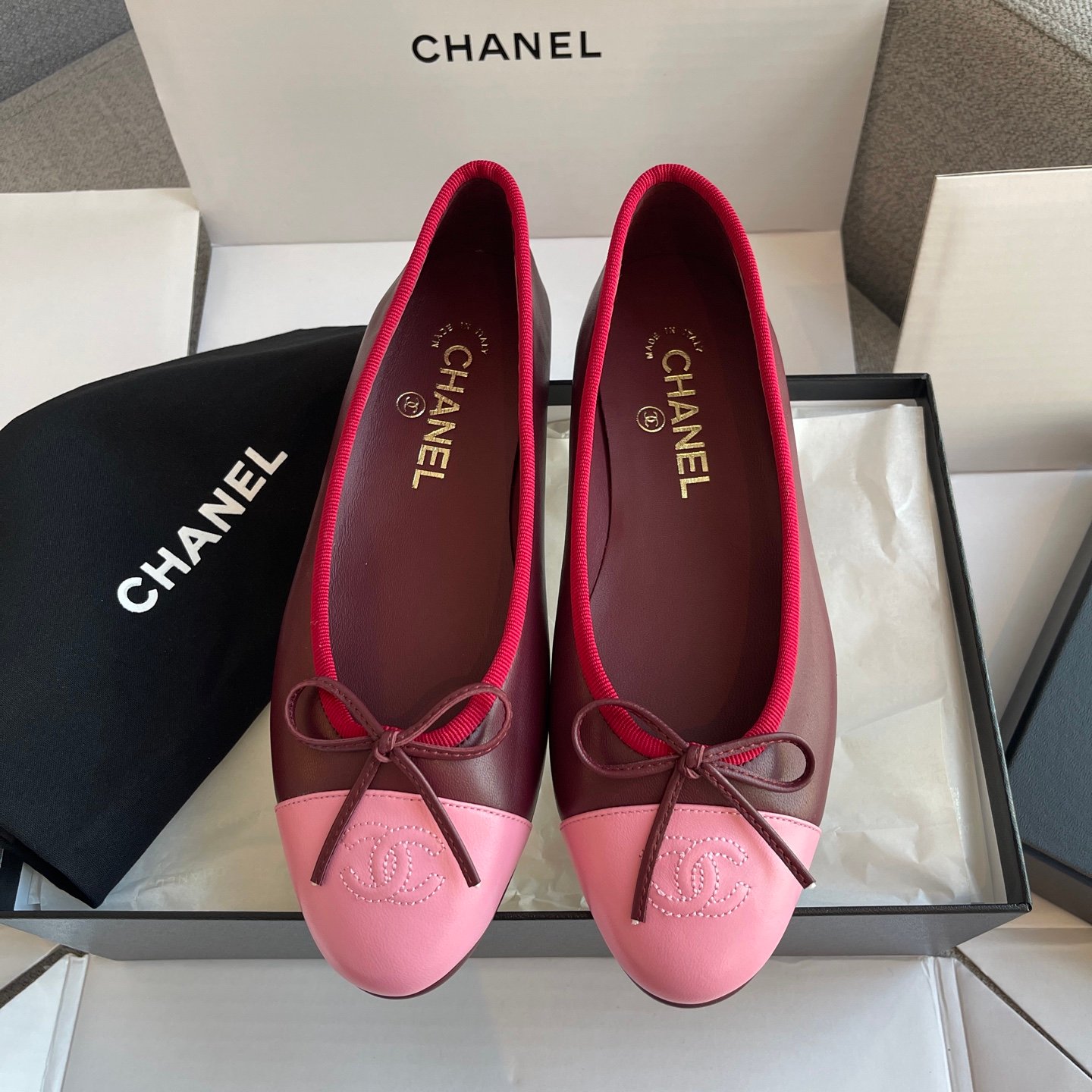 Chanel classic ballet flat shoes B6052901 - Image 5