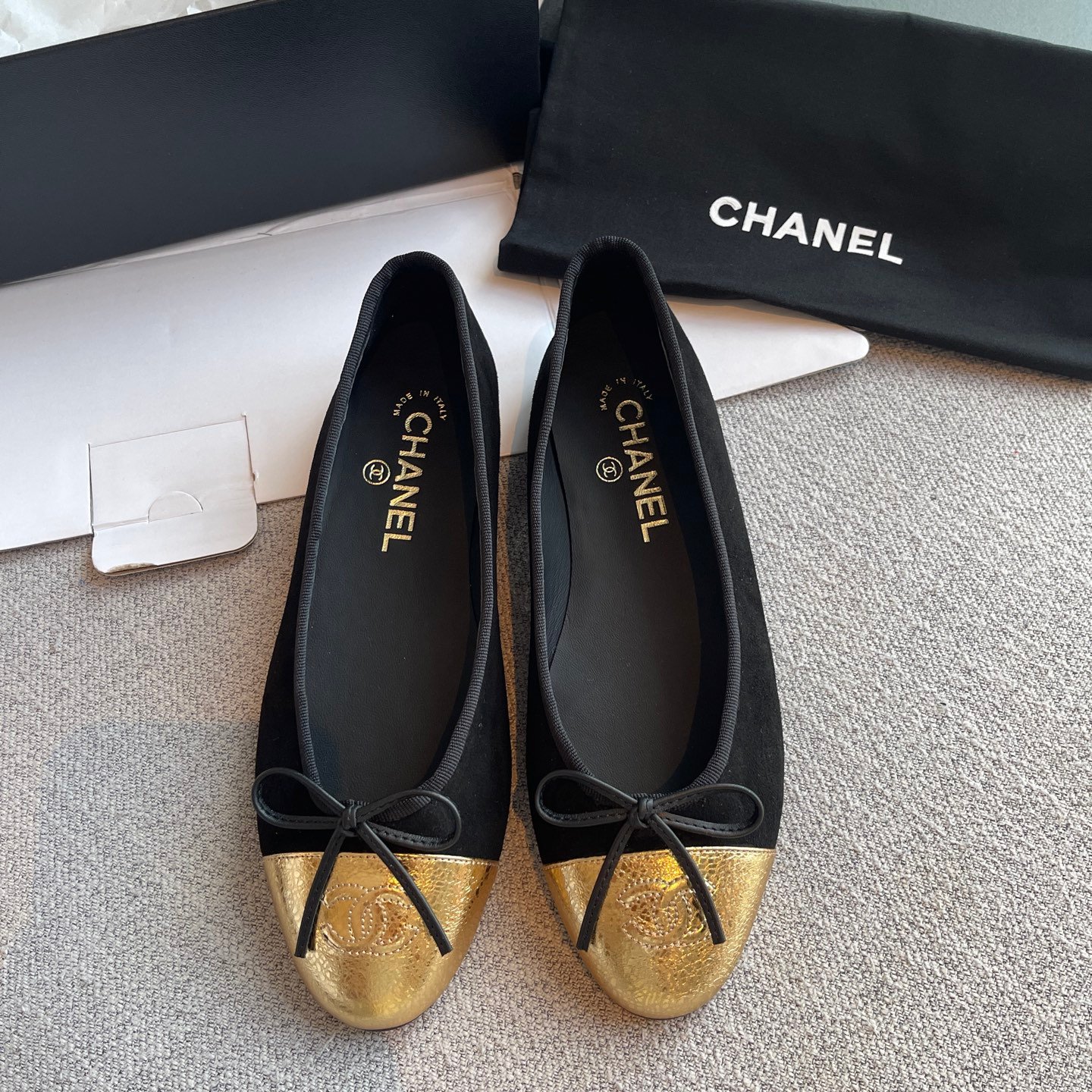 Chanel classic ballet flat shoes B6052901 - Image 8