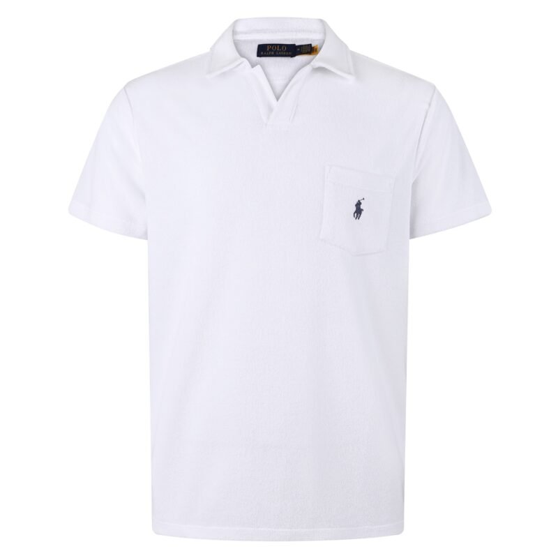 Camiseta Polo Ralph Lauren 26SS con bajo de tela de punto y corte simétrico M6052904