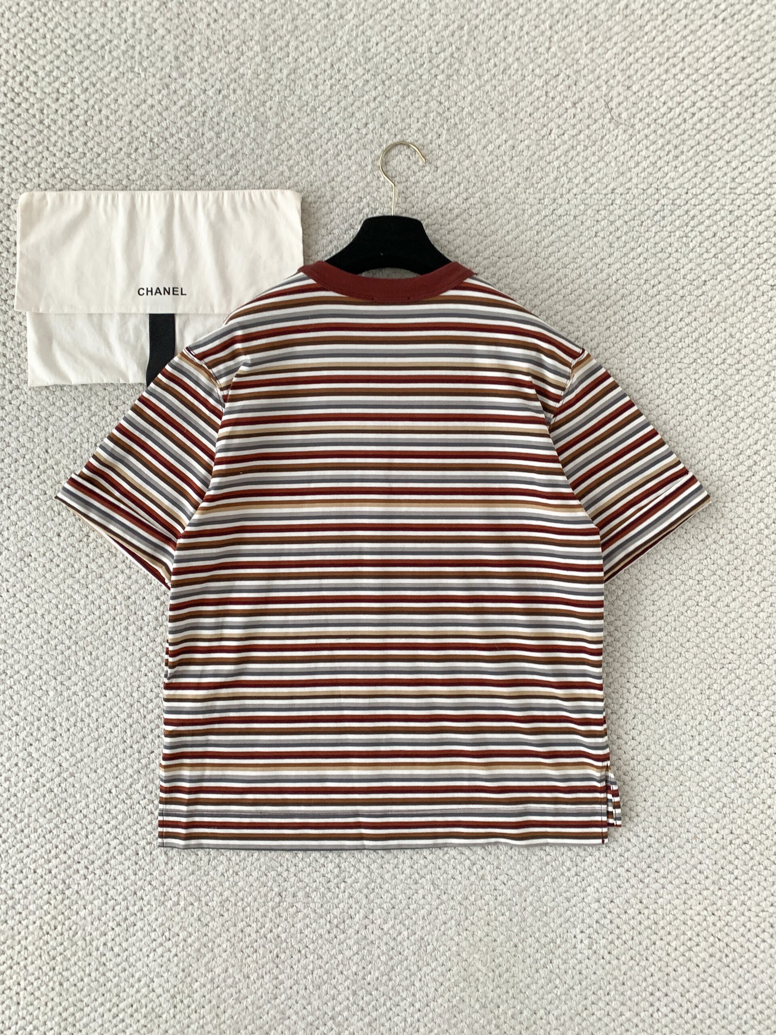 Chanel Color-striped Pouch T-shirt W6053003 - Image 4