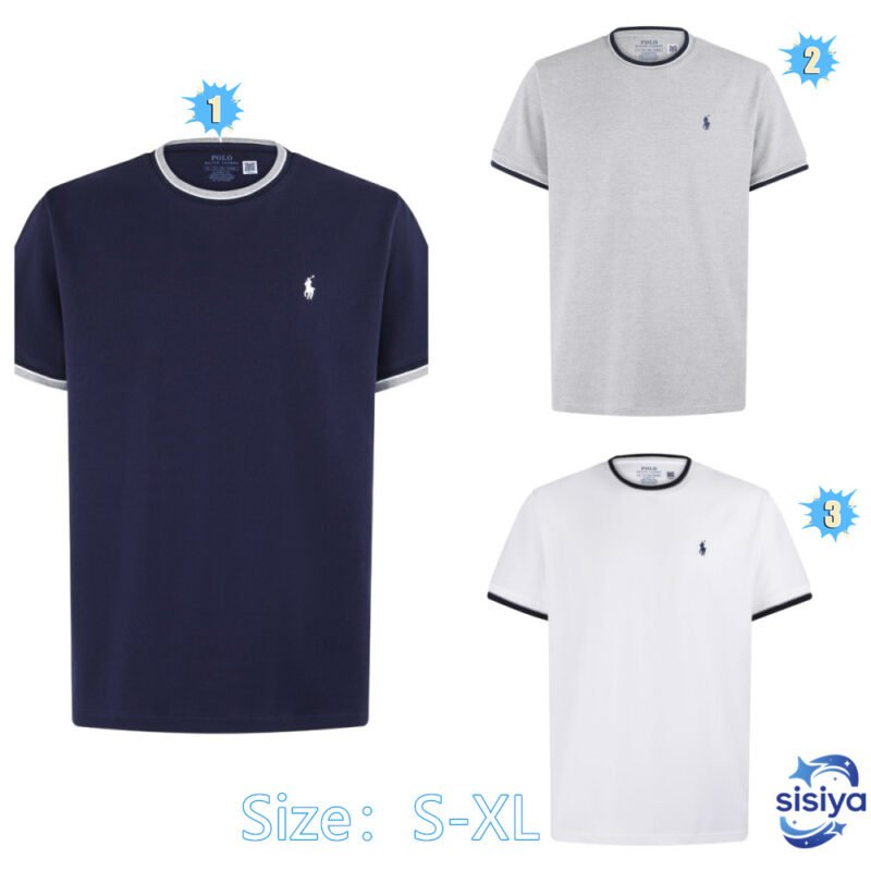 Ralph Lauren 2026 Spring/Summer Collection Small Spur Embroidered Stretch Mesh T-Shirt M6052307