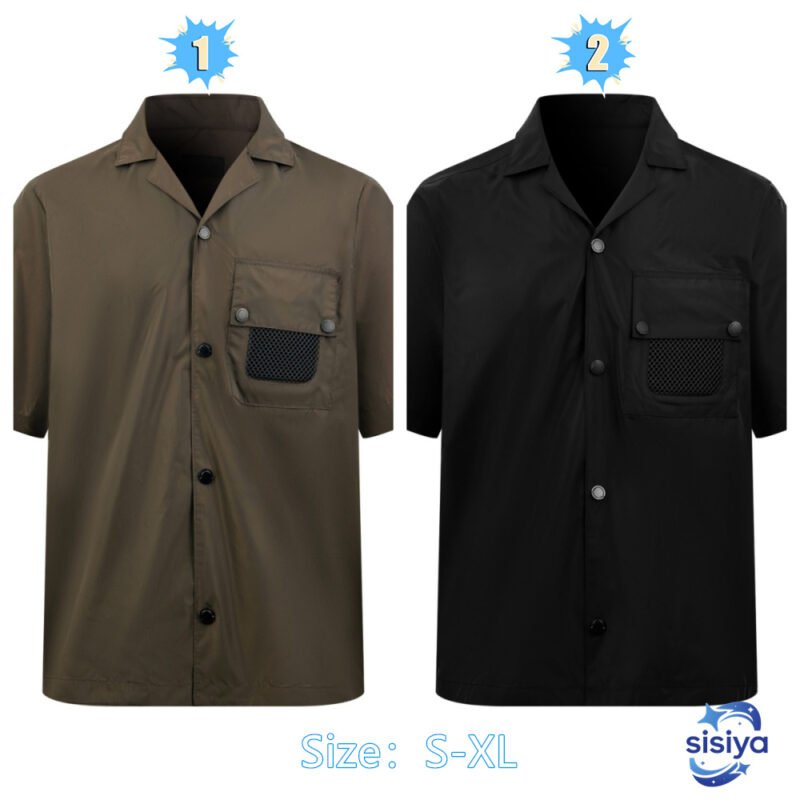 Moncler logo patch short-sleeved shirt M6052503