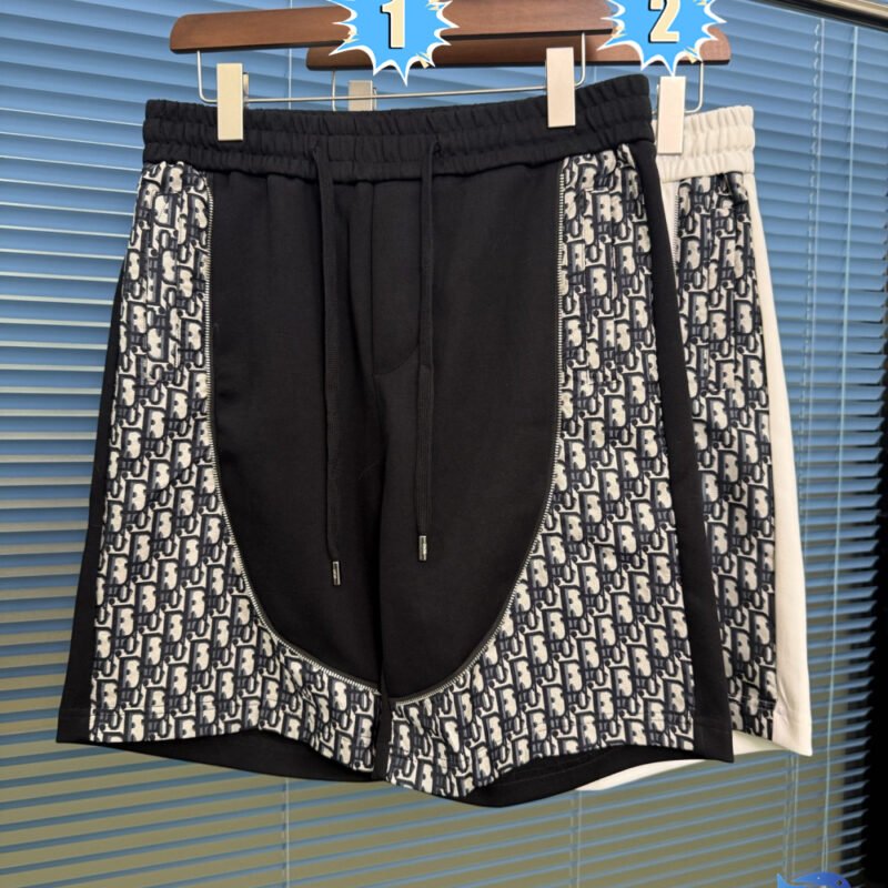 Dior~ Plaid Duplex Fabric Shorts M6060102