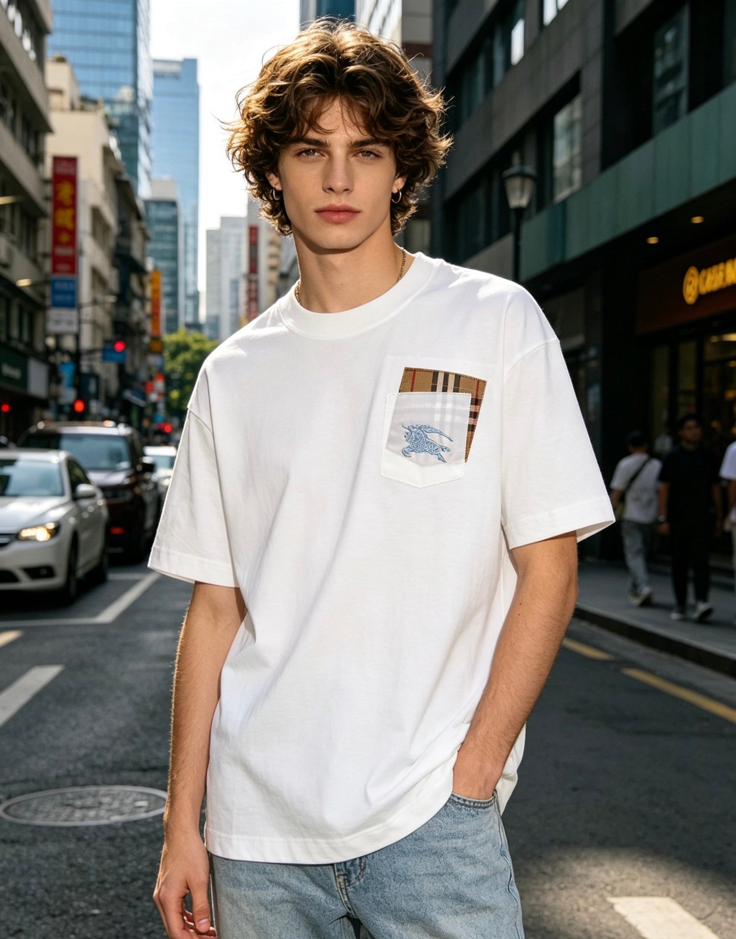 BUR~ New style, summer short-sleeved shirt M6060103 - Image 3